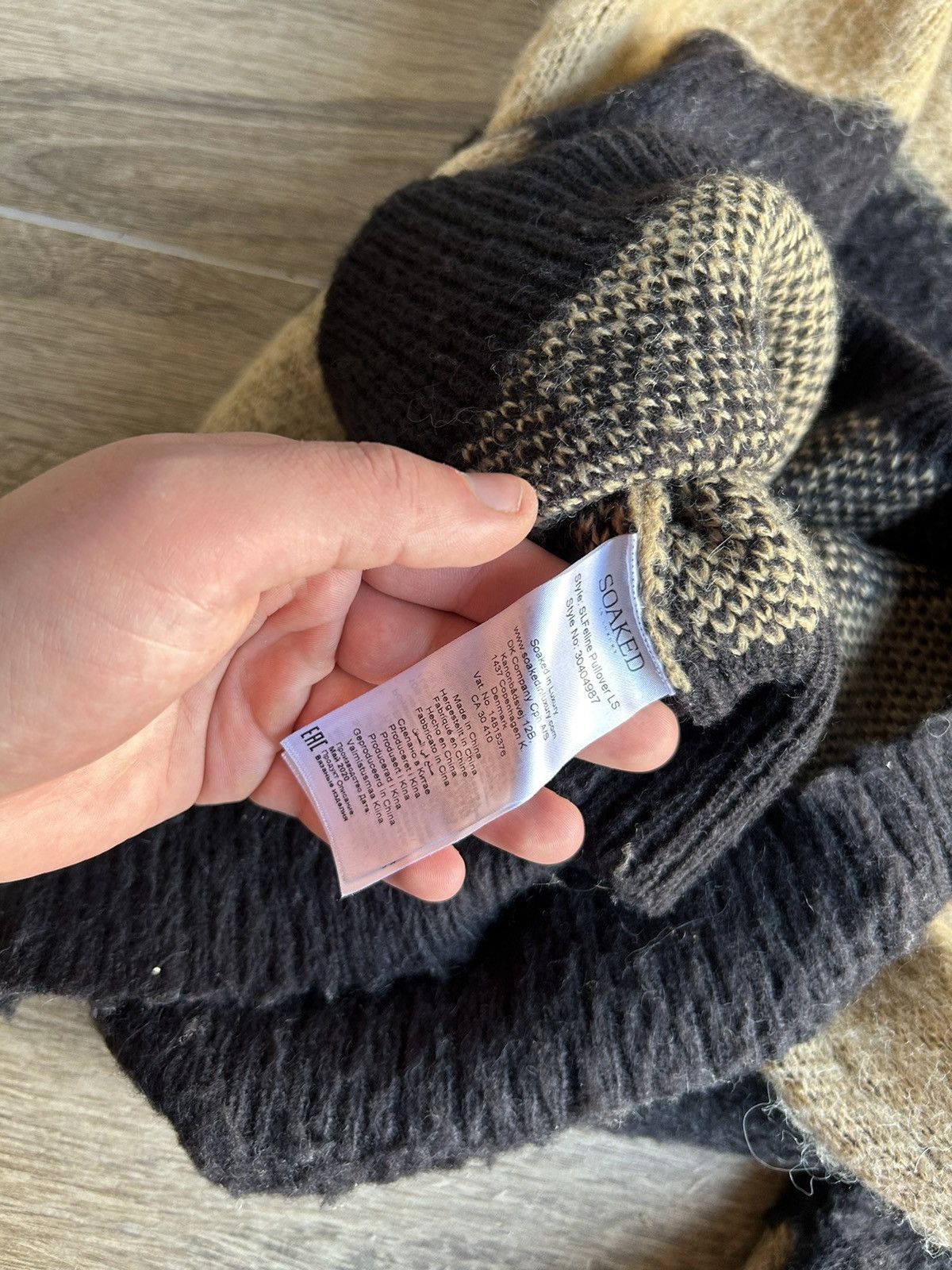 Designer × Japanese Brand Mohair Style Sweatshirt Soaked in luxury Size US S / EU 44-46 / 1 - 4 Thumbnail