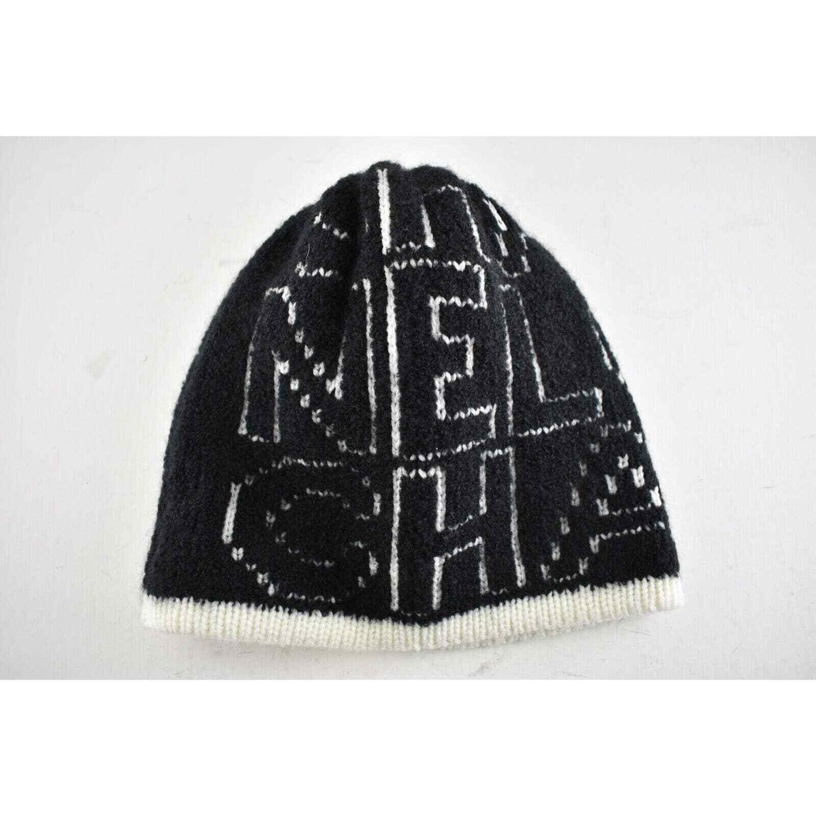 Chanel Chanel Letter Cashmere Wool Silk Knit Beanie Winter Hat Size ONE SIZE - 3 Thumbnail
