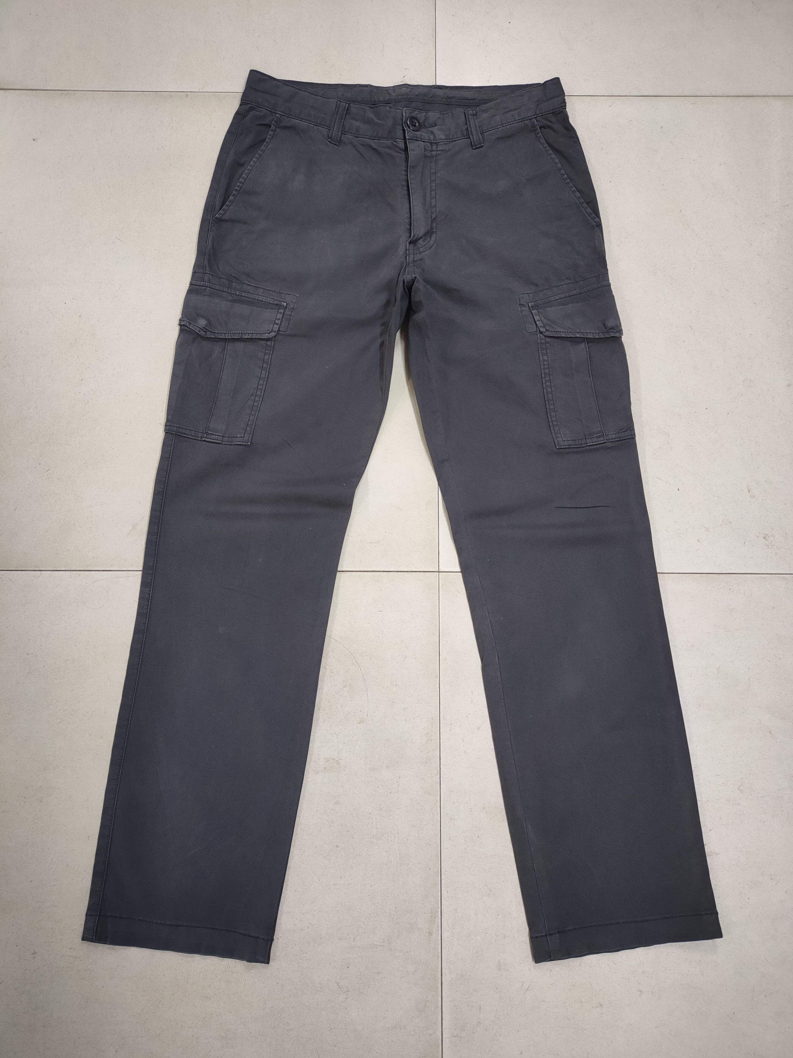 image of Black Cargo Pants, Men's (Size 30)