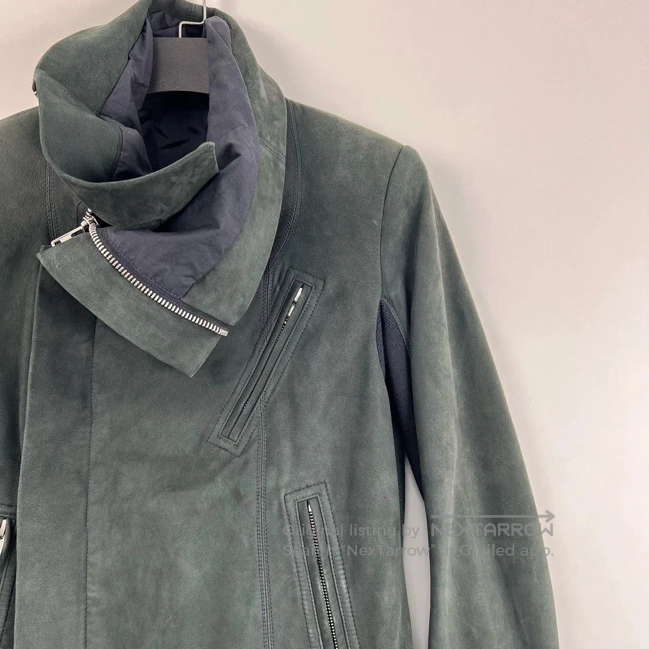 Rick Owens Rick Owens Suede Collar Jacket. Size US M / EU 48-50 / 2 - 4 Thumbnail