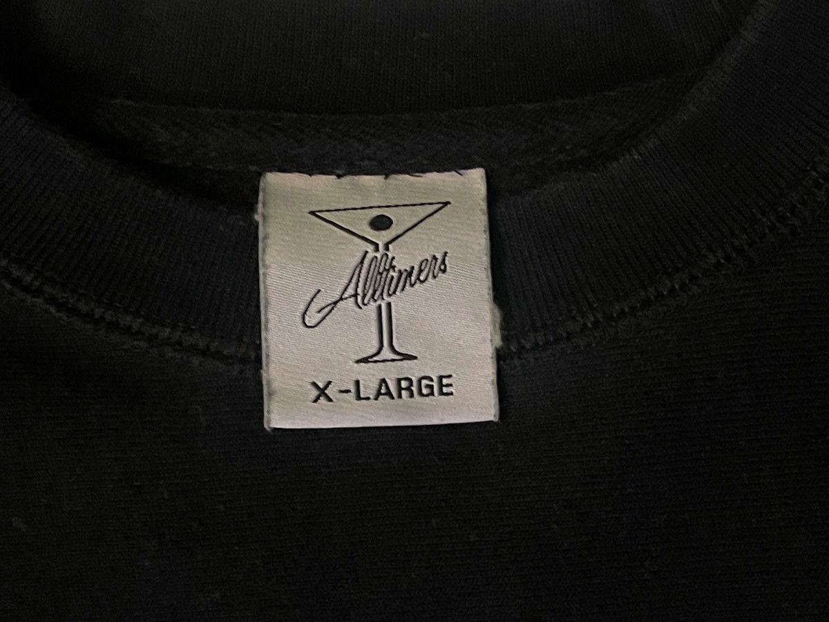 Alltimers Alltimers Crewneck Pullover Sweatshirt College Black Size XL Size US XL / EU 56 / 4 - 3 Thumbnail