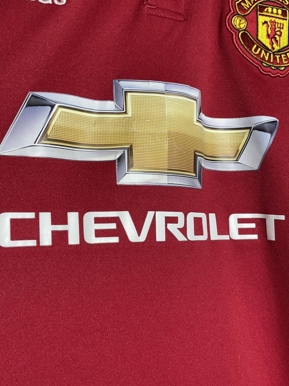 Adidas Manchester United Adidas 2017/18 Home Y2k Football Shirt Size US L / EU 52-54 / 3 - 8 Thumbnail