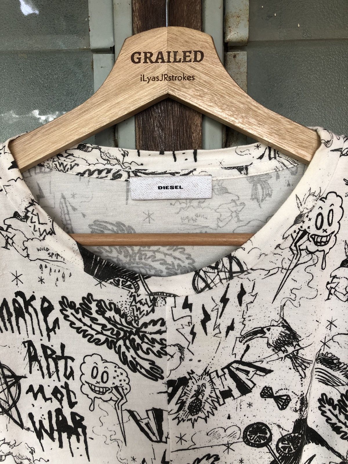 Diesel Vintage Diesel Punk Shirt Tee Size S / US 4 / IT 40 - 12 Thumbnail