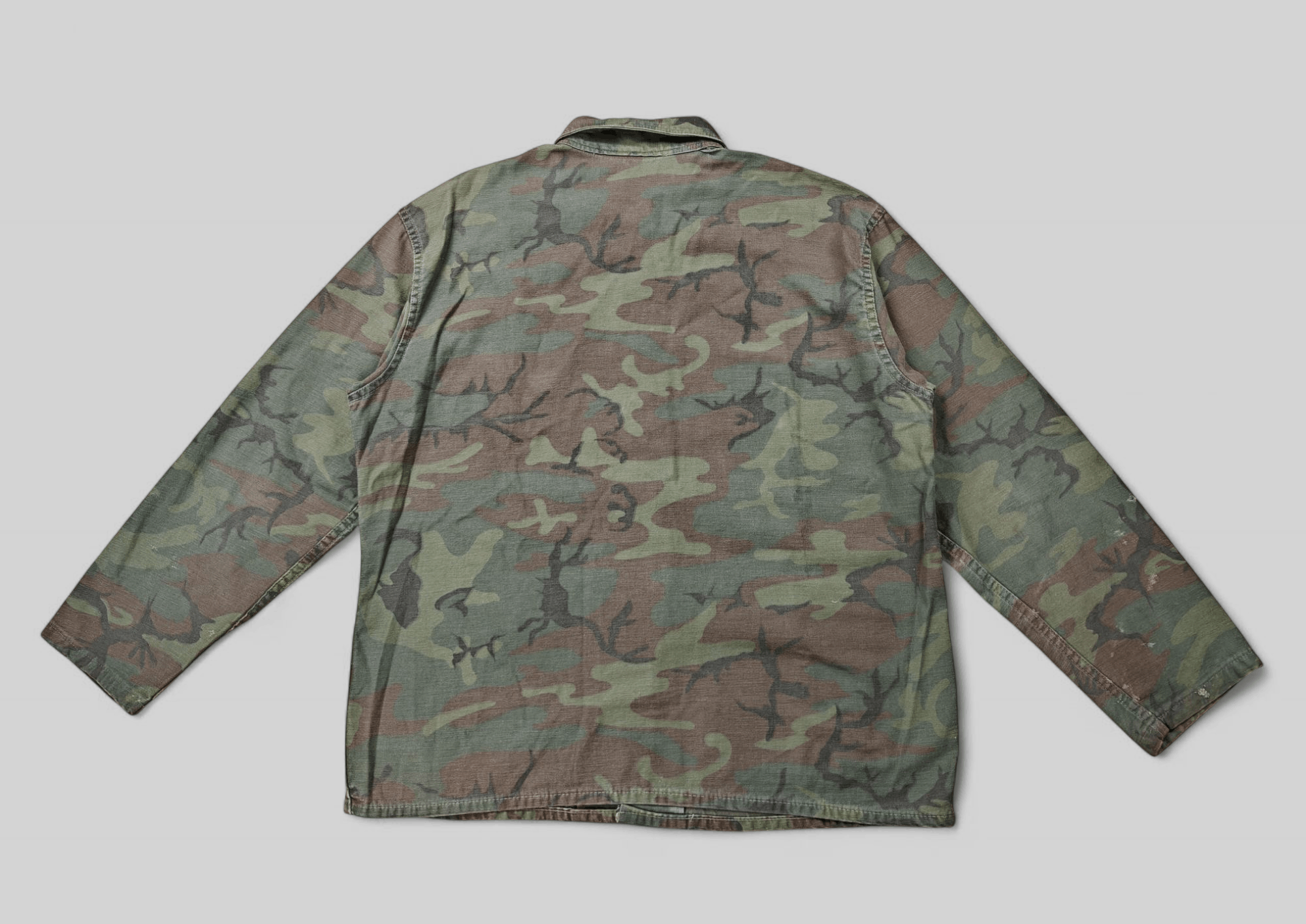 Vintage Vintage 1950s Experimental ERDL Camo Work Jacket Size US L / EU 52-54 / 3 - 2 Thumbnail