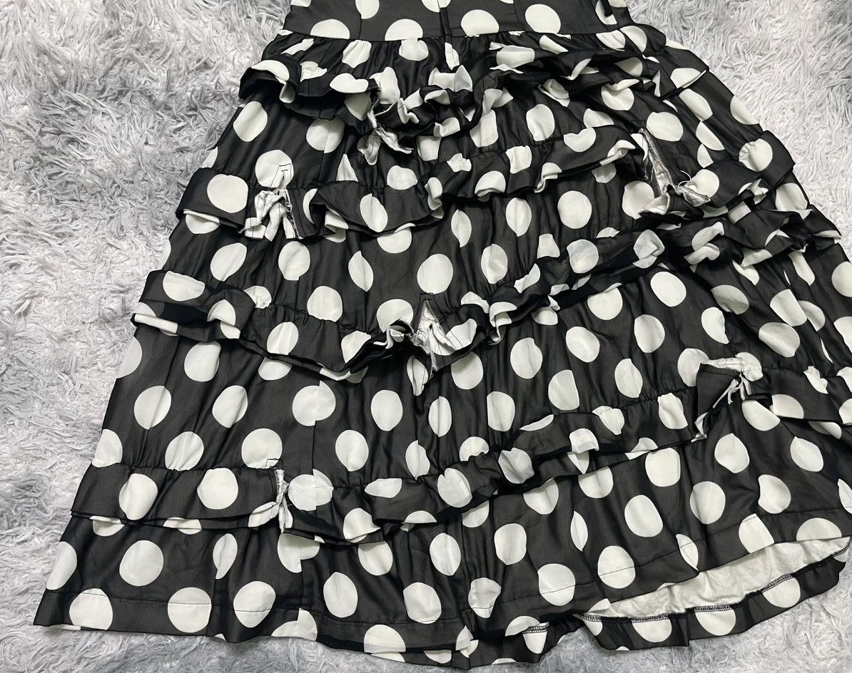 Comme des Garcons SS2010 COMME DES GARCONS GOWN POLKA RARE DISTRESSED DESIGN Size S / US 4 / IT 40 - 22 Thumbnail