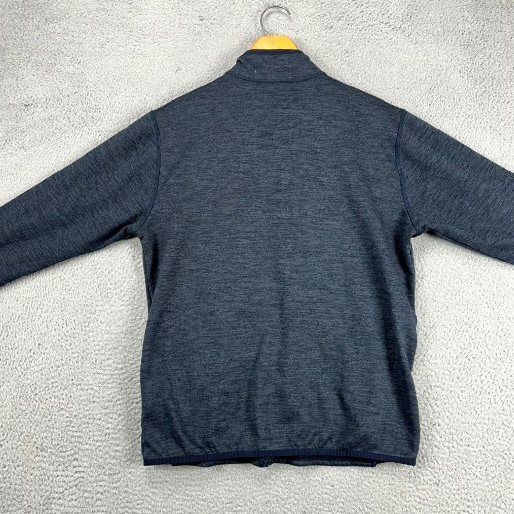 The North Face The North Face Jacket Mens Full Zip Fleece Navy Blue Large Stretch Pockets Outdoor Winter Casual S Leeve Zip Size US L / EU 52-54 / 3 - 3 Thumbnail