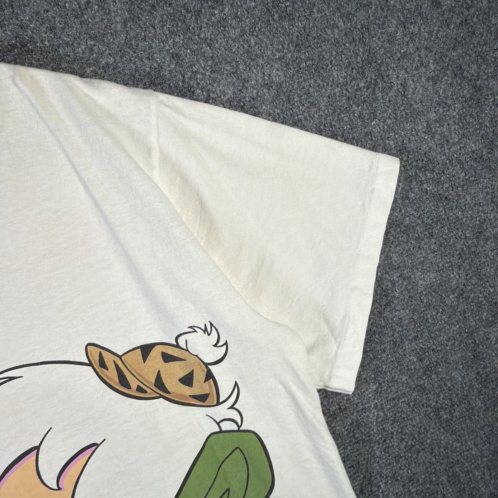 Cartoon Network Vintage Flintstones Shirt Mens Large White 90s Cartoon Bam Size US L / EU 52-54 / 3 - 7 Thumbnail