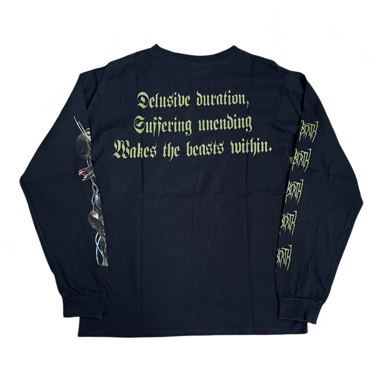 Band Tees Decrepit birth Delusive Duration 2000s Longsleeve Size US M / EU 48-50 / 2 - 7 Thumbnail
