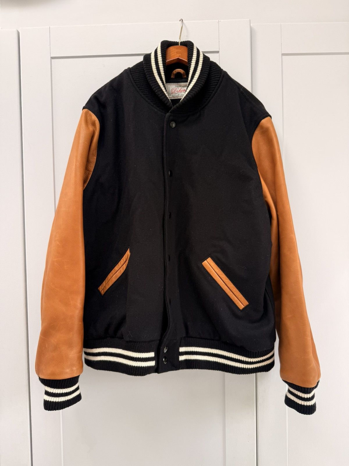 Dehen 1920 Dehen 1920 Varsity Black / Rust, New Size US XXL / EU 58 / 5 - 1 Thumbnail