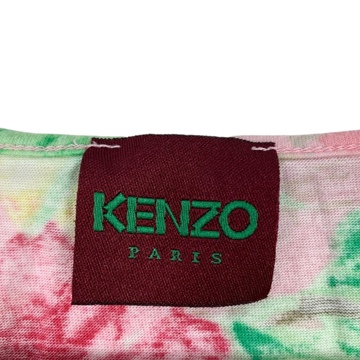 Vintage Vintage KENZO PARIS FLORAL All Over Print Short Sleeve Shirt Size XS / US 0-2 / IT 36-38 - 4 Thumbnail