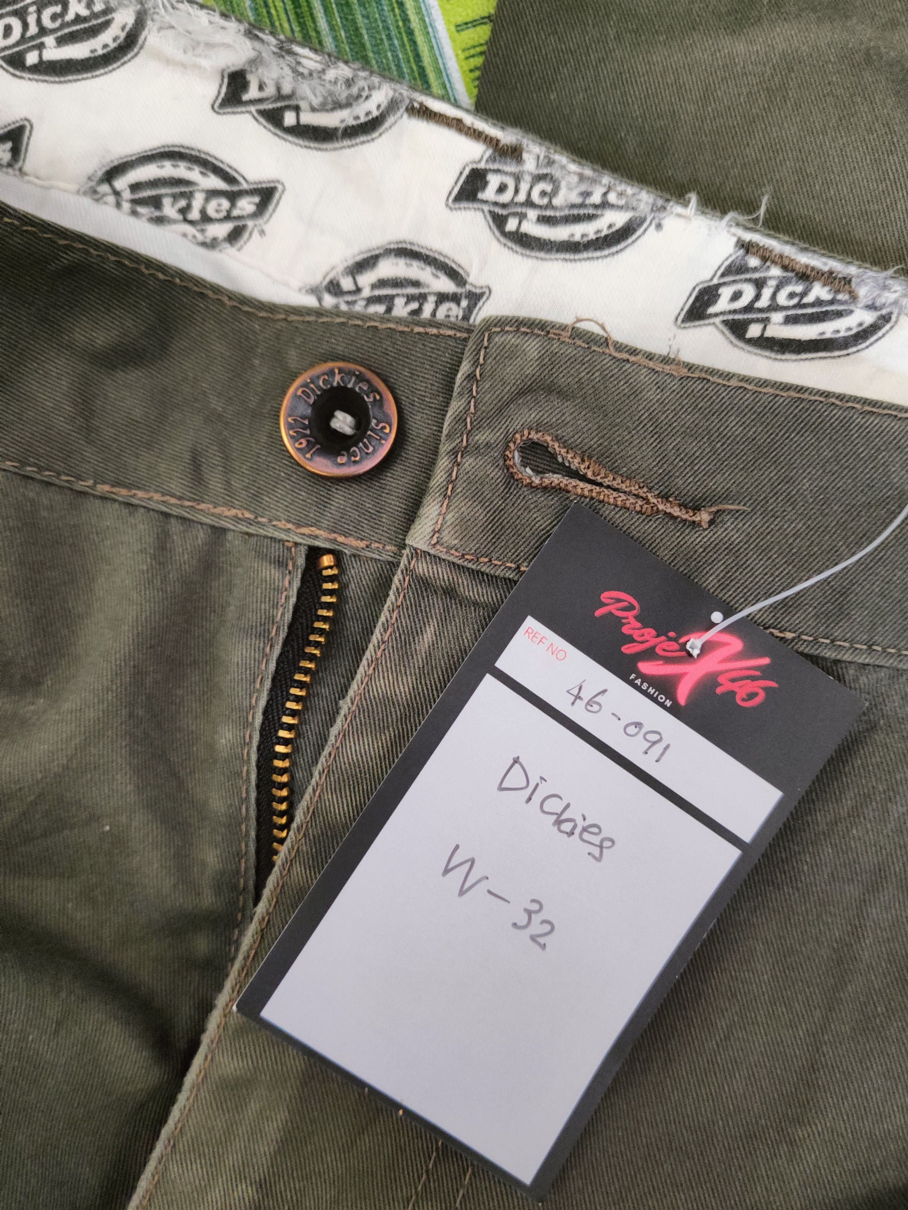 Dickies DL Dickies Olive Multipocket Cargo Pants #46-091 Size US 32 / EU 48 - 16 Thumbnail