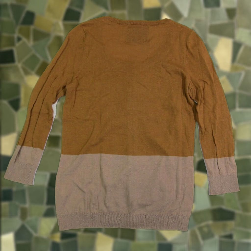 Vintage Guinevere 100% Silk Brown Floral Lightweight Cardigan Sweater Women XS Size XS / US 0-2 / IT 36-38 - 1 Thumbnail