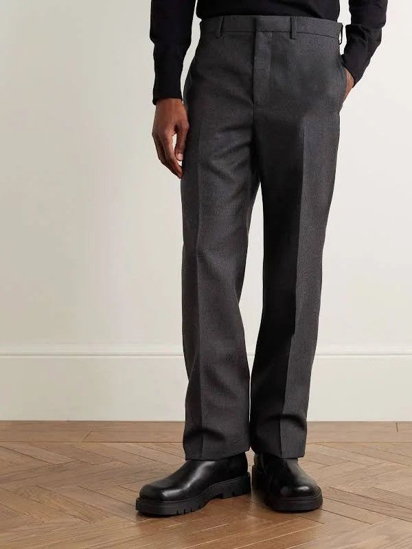 Givenchy Givenchy l00% Flat Front Wool Dress Slacks Size US 35 - 1 Thumbnail