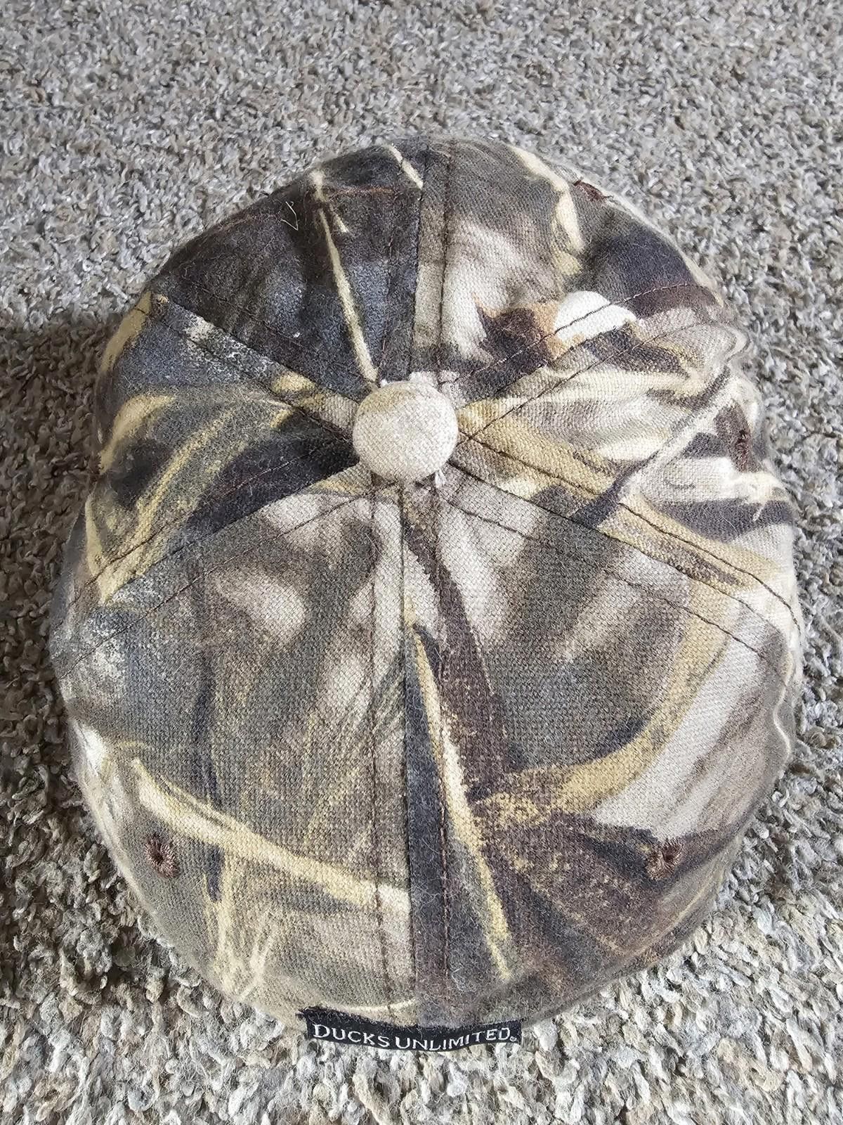 Designer Ducks Unlimited Grass Camo Strapback Hat Size ONE SIZE - 4 Thumbnail