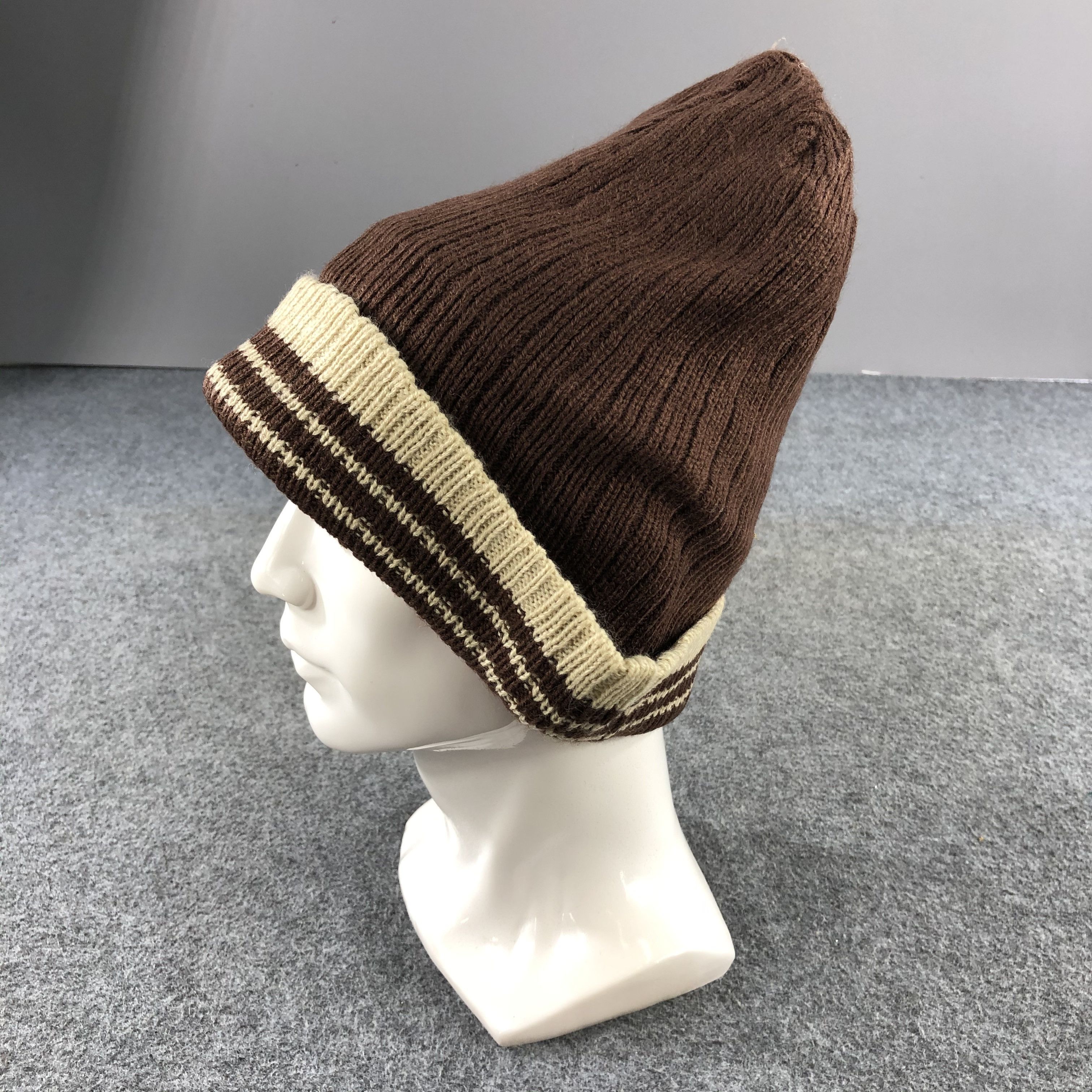 Vintage Unknown Anisog Brown Beanie Snowcap Snow Hat B505 Size ONE SIZE - 2 Thumbnail