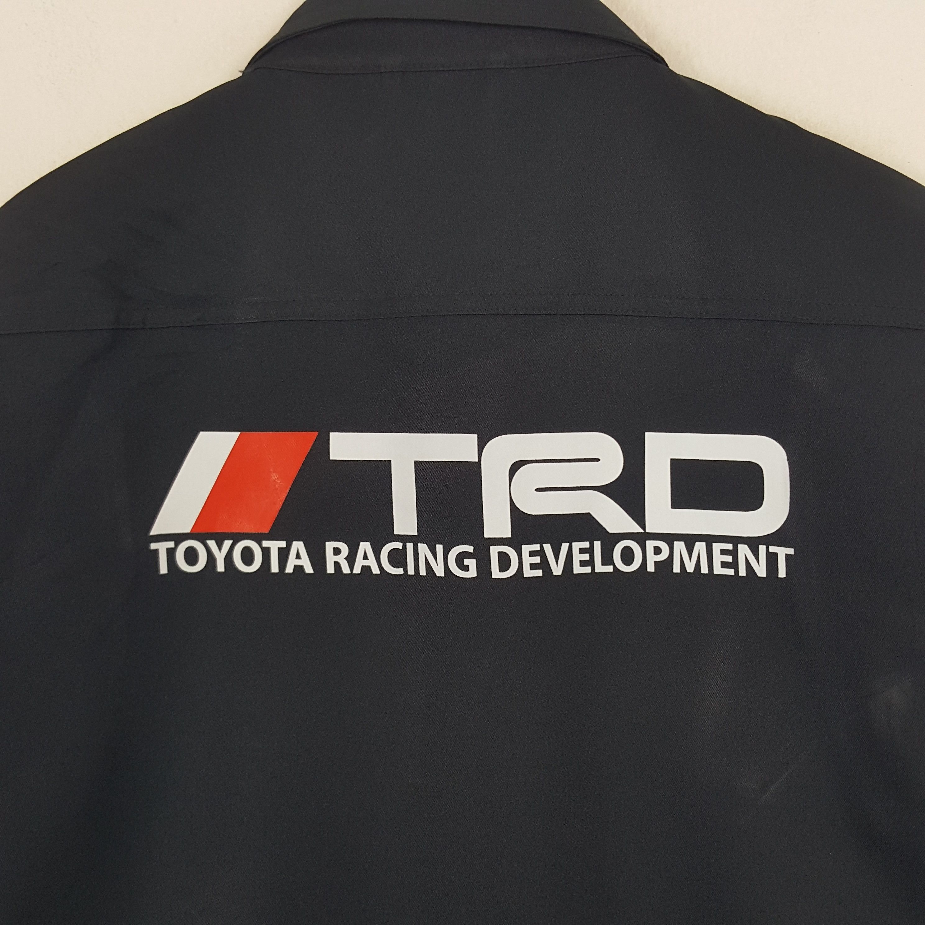 Japanese Brand × Vintage Vintage TRD Toyota Racing Development Custom Art Jacket Size US M / EU 48-50 / 2 - 2 Thumbnail