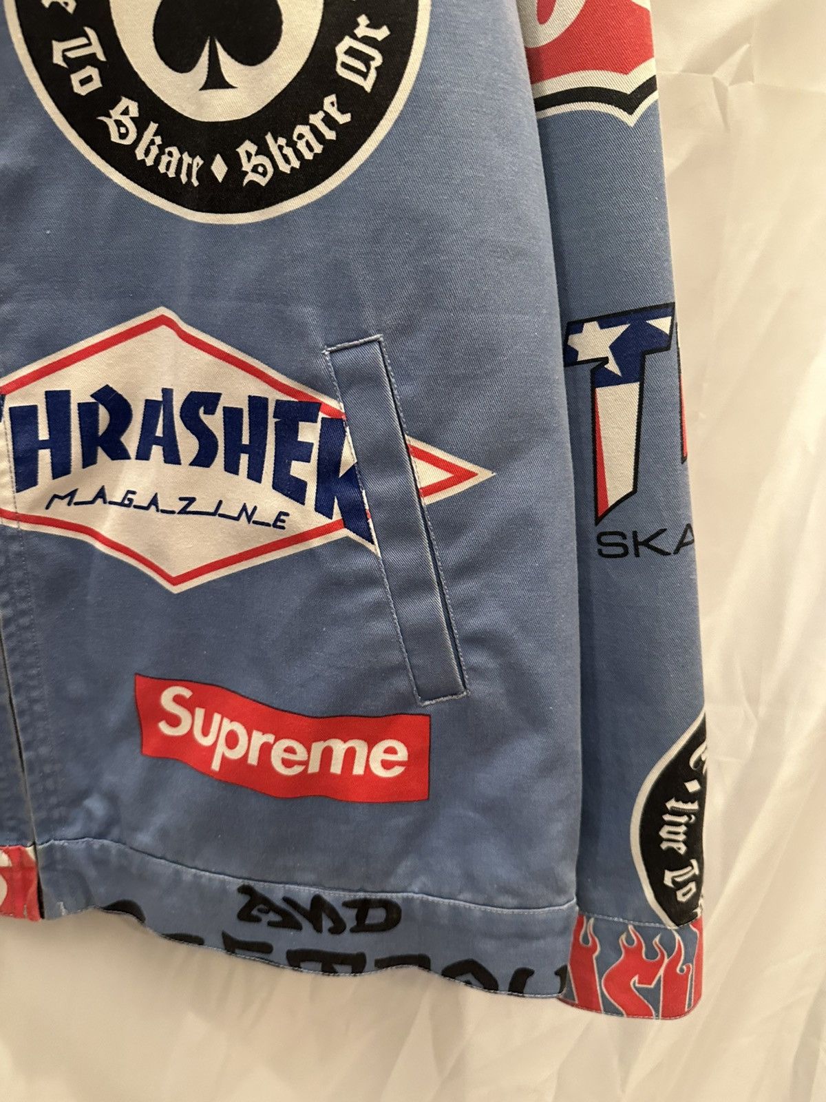 Supreme × Thrasher Supreme x Thrasher Size US XL / EU 56 / 4 - 3 Thumbnail