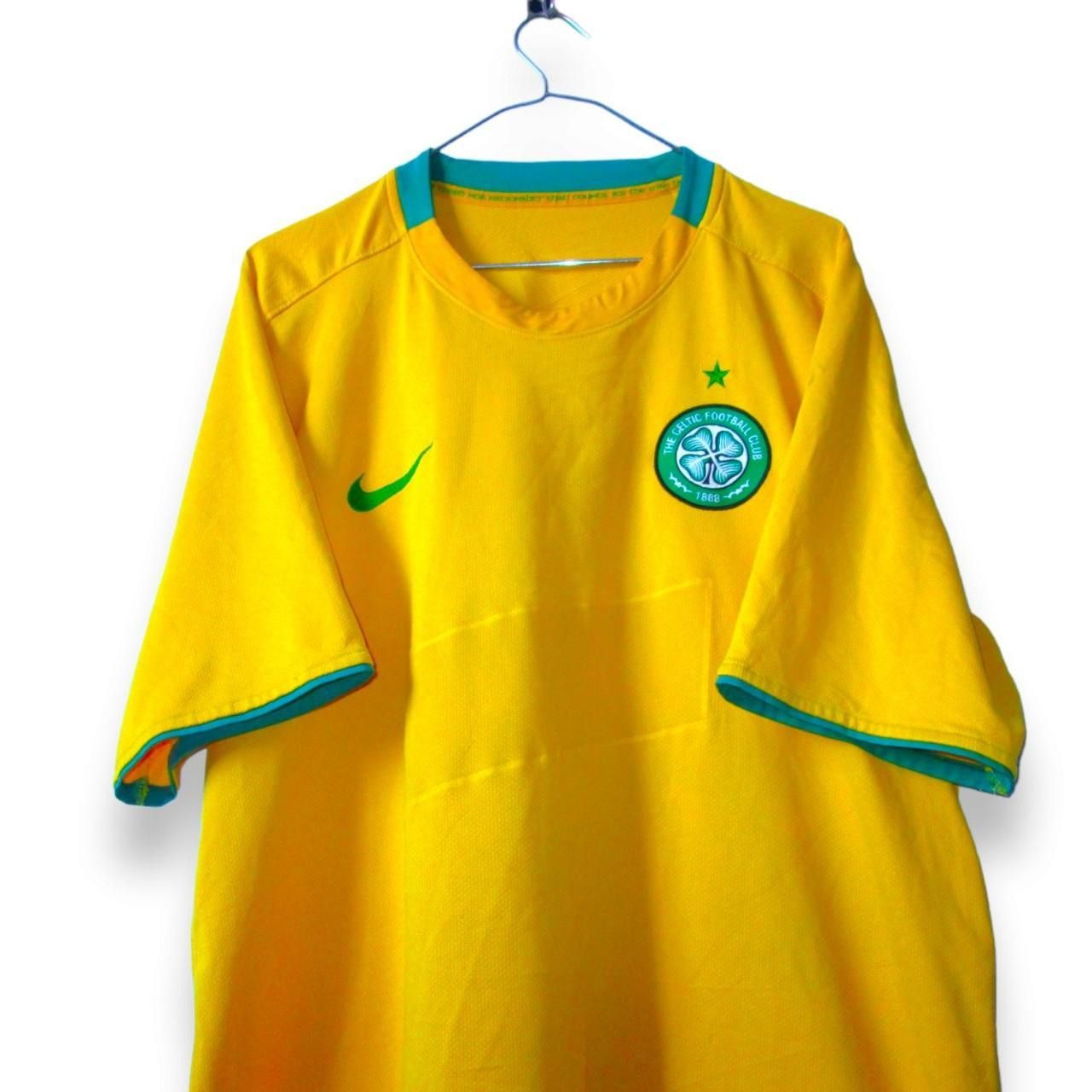 Nike Fc Celtic Glasgow 2008 2009 Away Shirt Jersey Size US XL / EU 56 / 4 - 4 Thumbnail