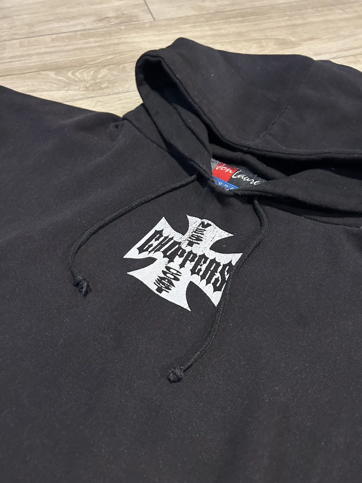West Coast Choppers Vintage West Coast Chopper Classic Logo Pullover Hoodie Size US XL / EU 56 / 4 - 3 Thumbnail