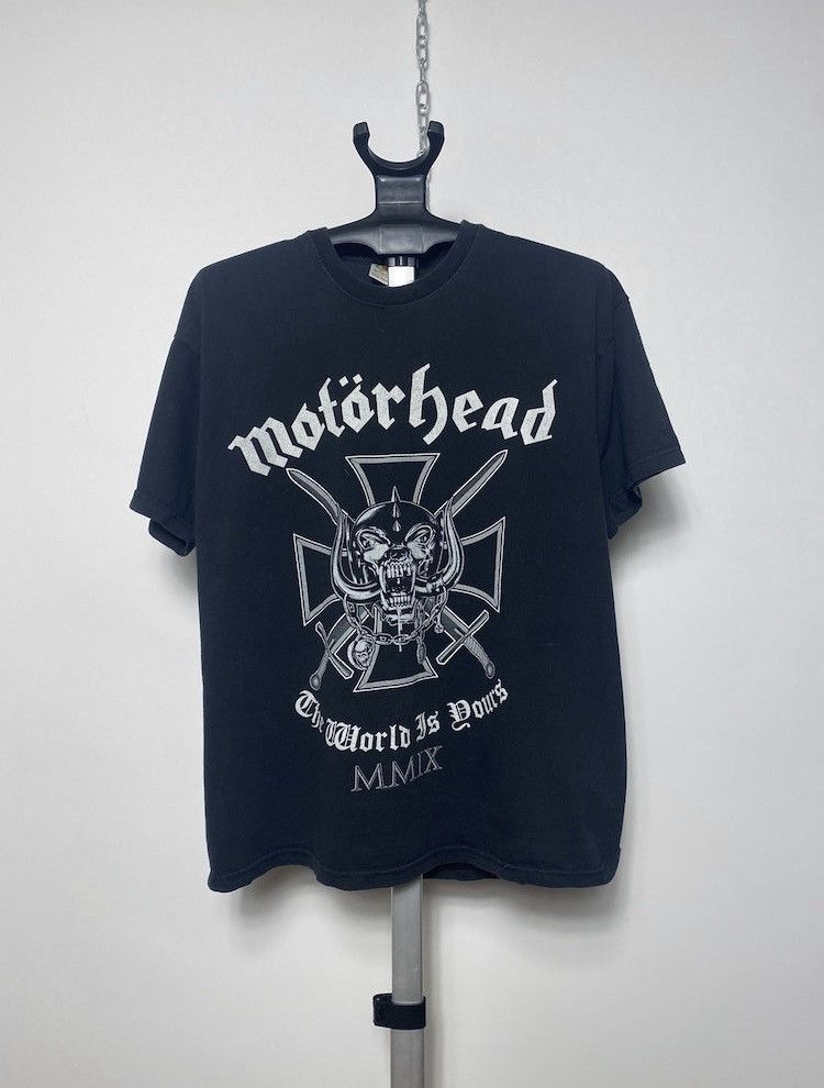 Band Tees × Vintage Vintage 2009 Motörhead European tour band t-shirt tee size L Size US L / EU 52-54 / 3 - 1 Thumbnail