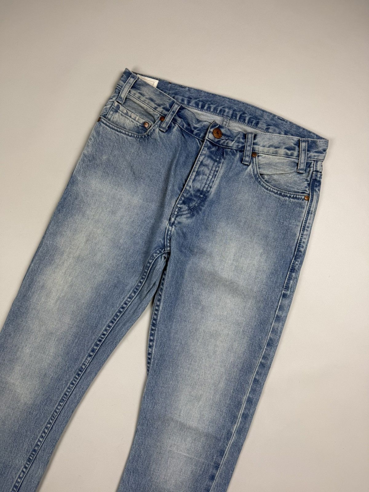 Han Kjobenhavn Han Kjobenhavn Men’s Japanese Selvage Denim Jeans Size 30 Size US 30 / EU 46 - 2 Thumbnail
