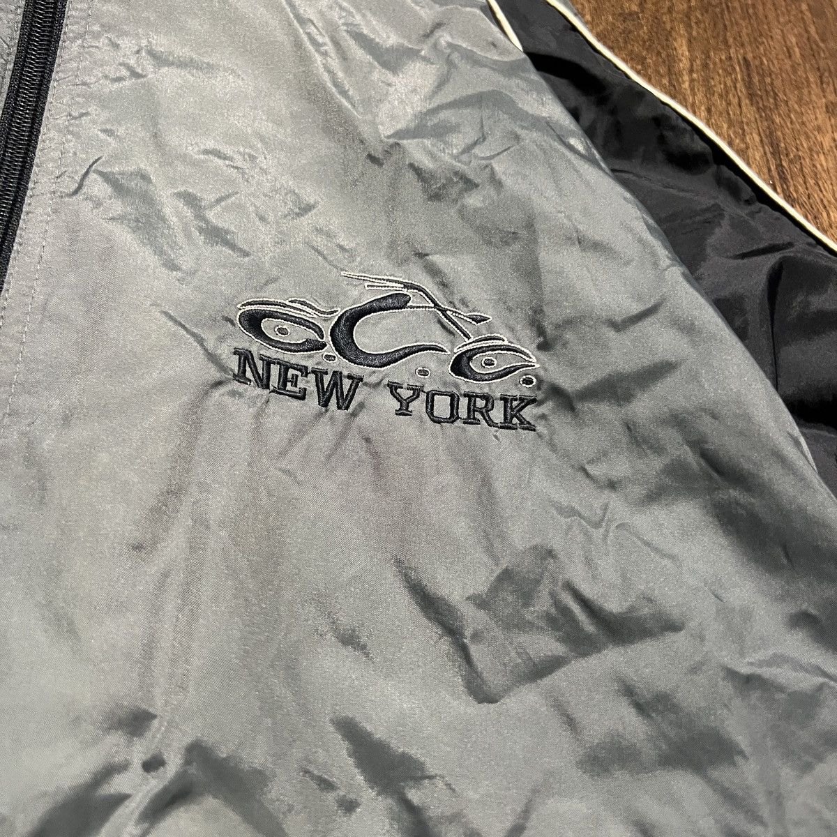 Vintage × West Coast Choppers y2k orange country choppers light jacket full zip Size US L / EU 52-54 / 3 - 2 Thumbnail