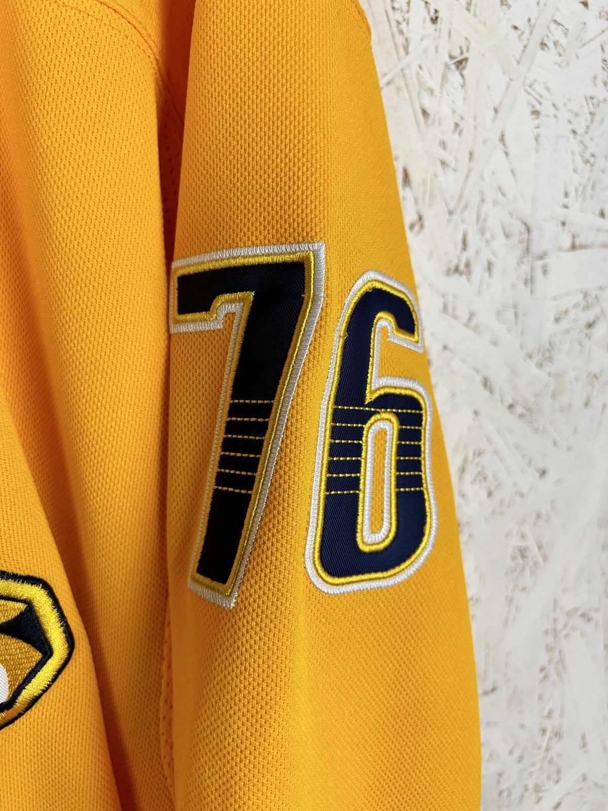 Adidas Adidas Nashville Predators #76 Subban NHL Hockey Jersey 50 Size US M / EU 48-50 / 2 - 3 Thumbnail