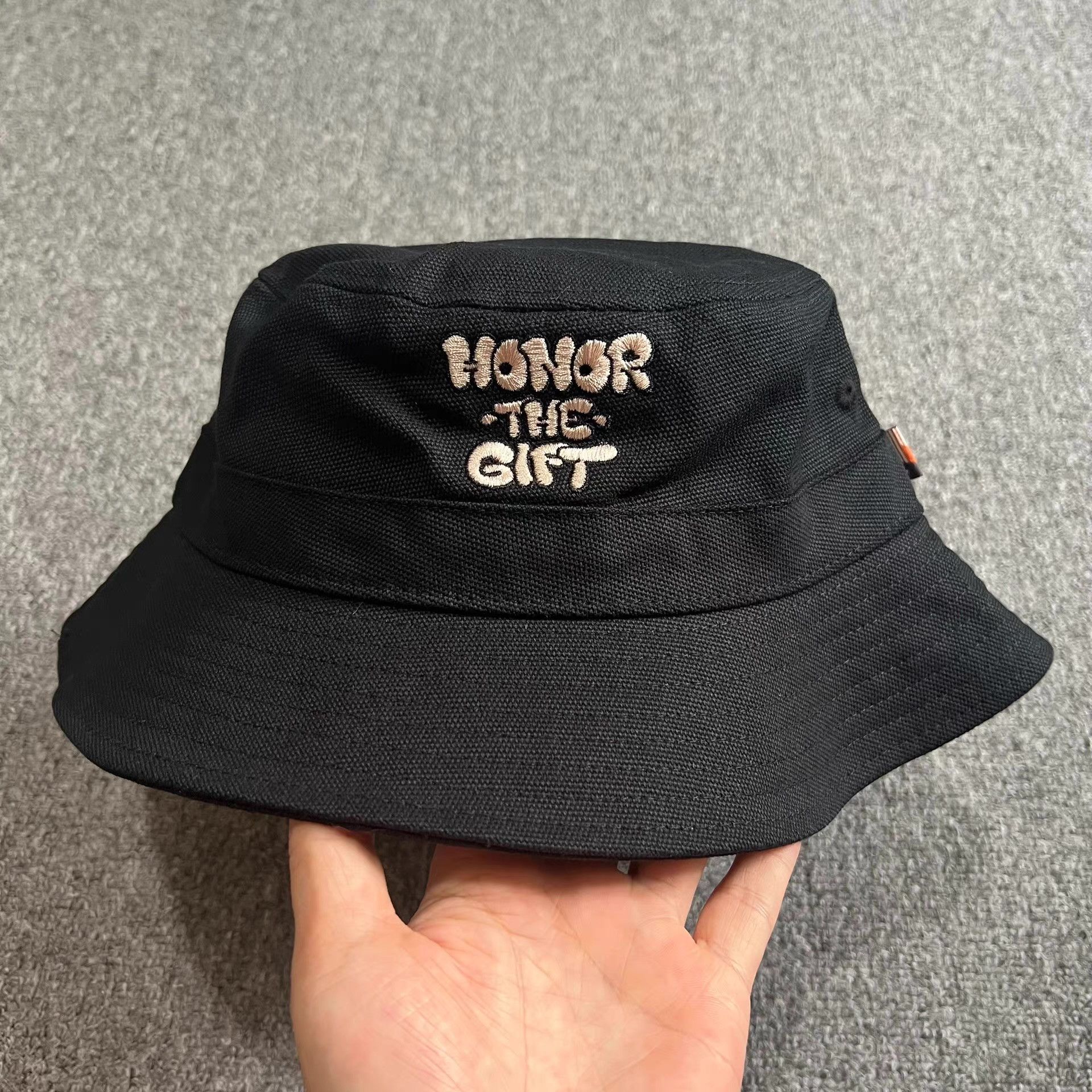 Honor the Gift Honor the Gift Embroidered Canvas Bucket Hat Q7 Size ONE SIZE - 2 Thumbnail