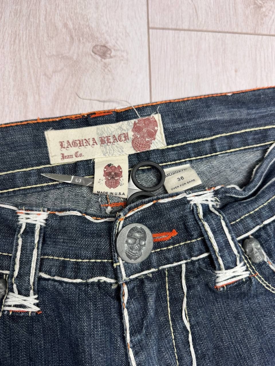 Other Made in USA Laguna Beach Skulls Jeans Size US 36 / EU 52 - 12 Thumbnail