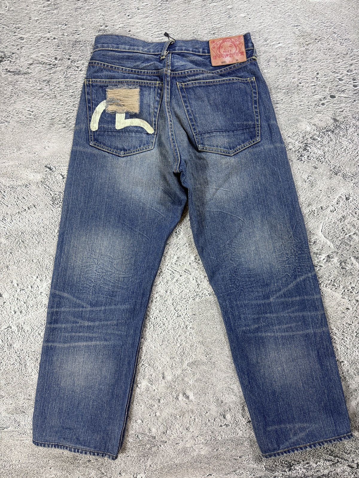 Evisu Evisu jeans vintage handpainted seagull logo selvedge denim Size US 30 / EU 46 - 1 Thumbnail