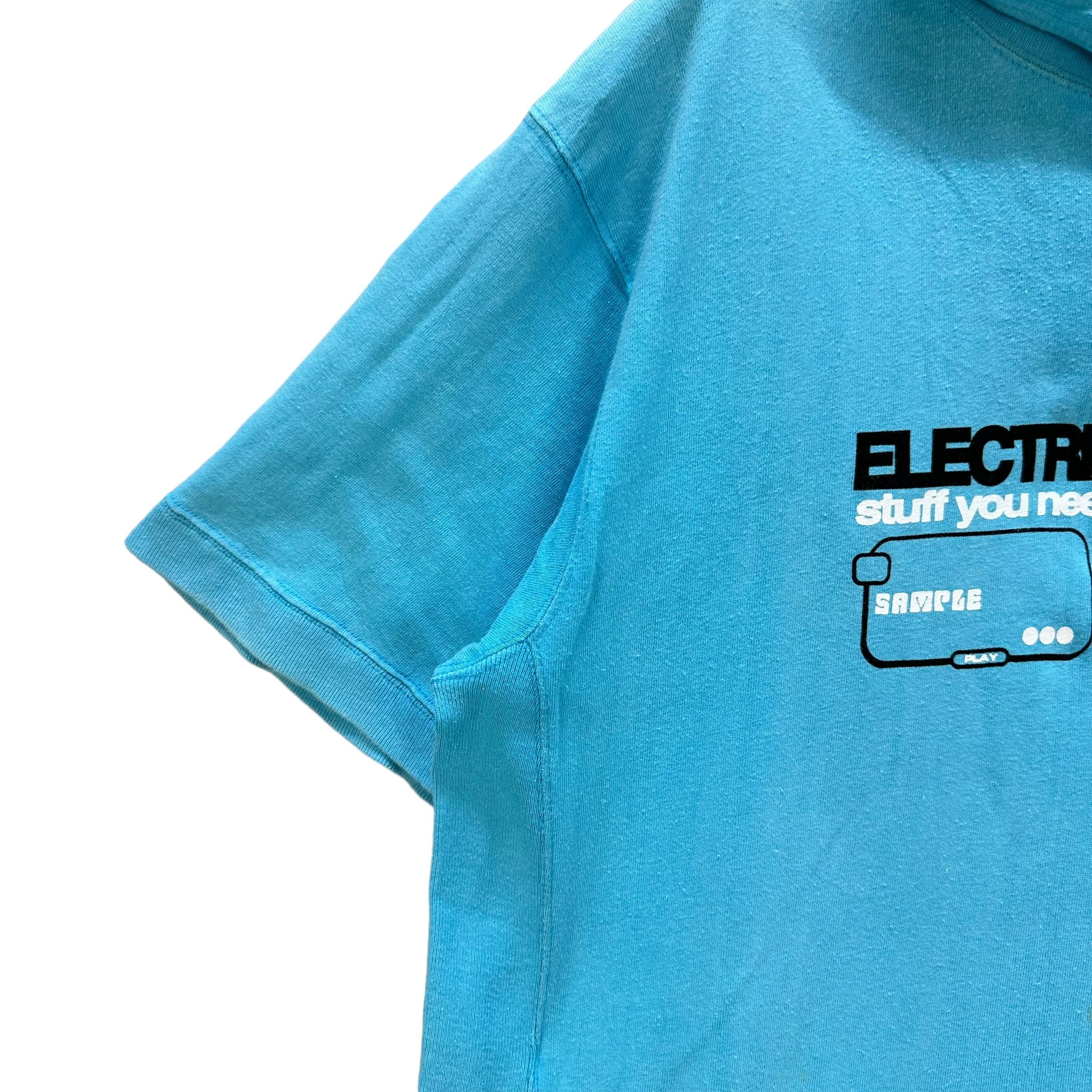 Japanese Brand OVER HEAD ELECTRIC STARTE SHORT SLEEVE HOODIES #9066-54 Size US L / EU 52-54 / 3 - 5 Thumbnail