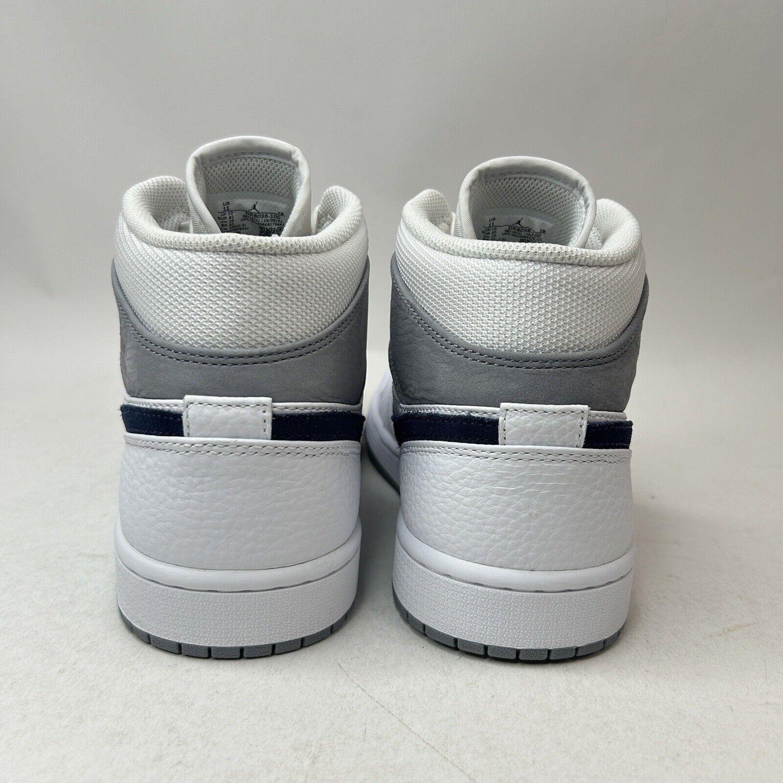 Nike Nike Shoes Air Jordan 1 Retro Mid “Paris/White Navy” 2023 Size US 11 / EU 44 - 5 Thumbnail