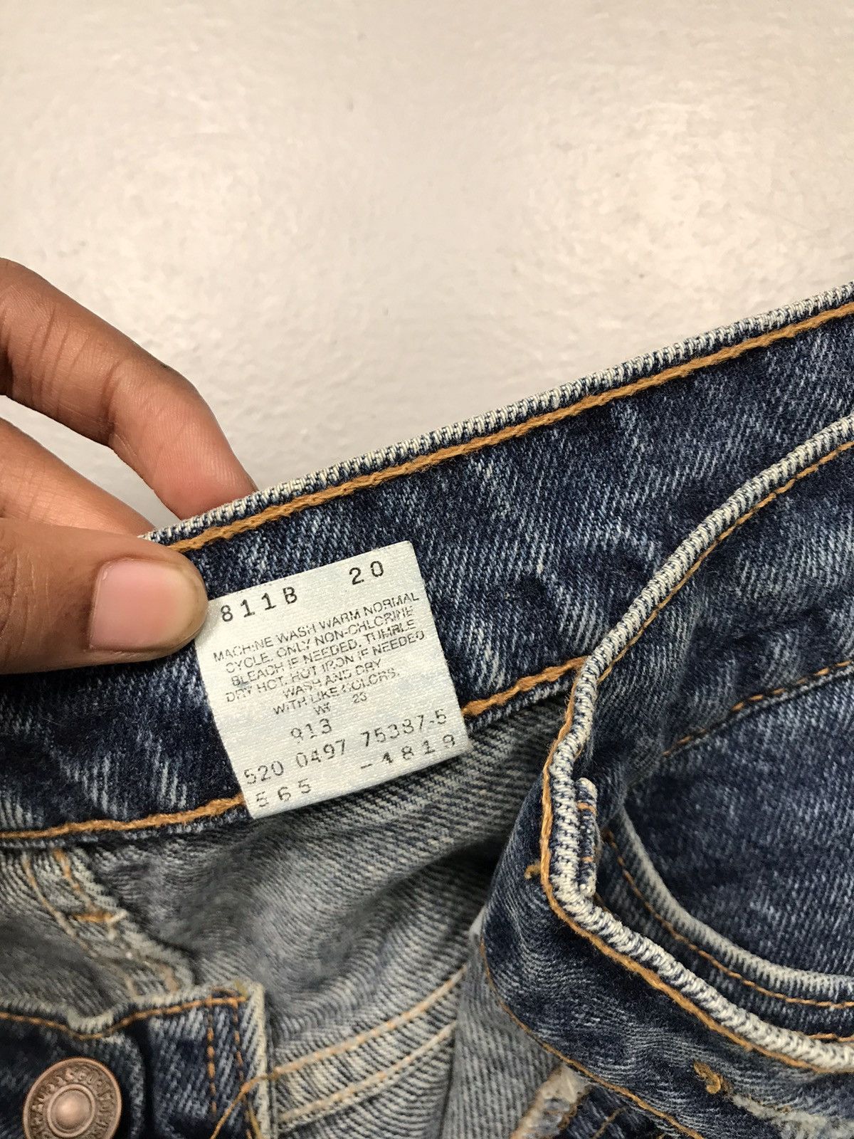 Levi's Vintage Levi’s 565 denim Size US 34 / EU 50 - 9 Thumbnail