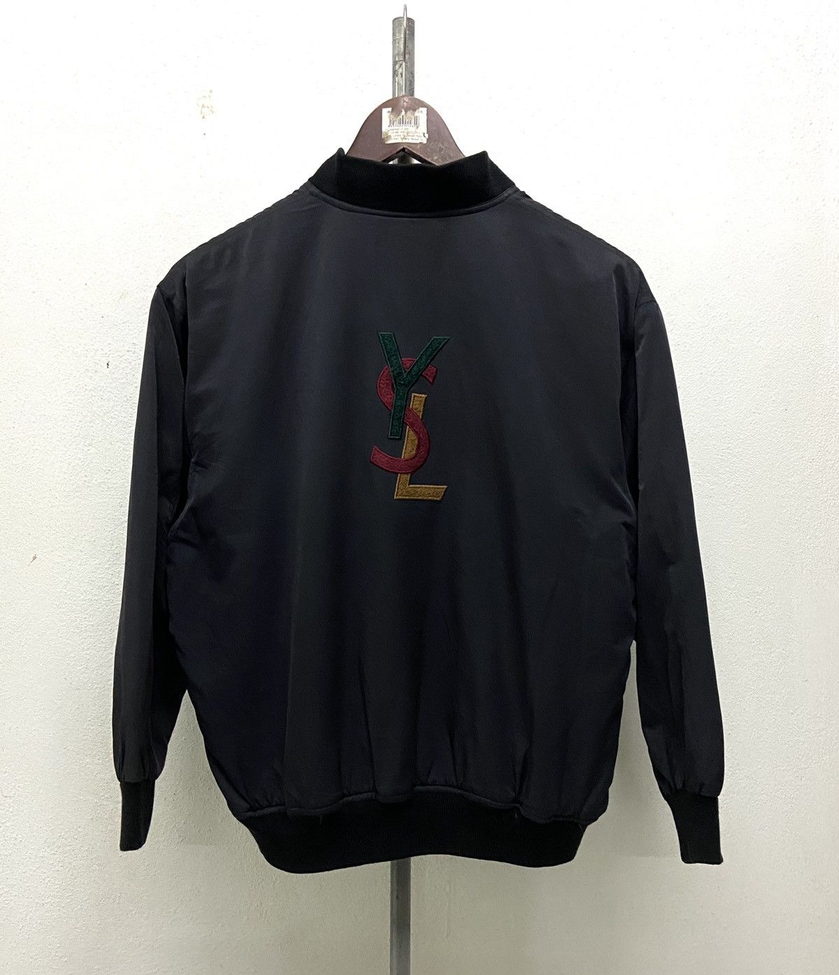 Yves Saint Laurent YVES SAINT LAUREN BOMBER JACKET Size M / US 6-8 / IT 42-44 - 1 Thumbnail