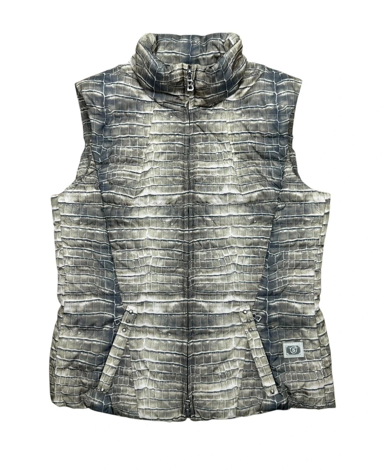 Bogner Bogner Down Vest Animal Print Womens Gilet Size S / US 4 / IT 40 - 11 Thumbnail