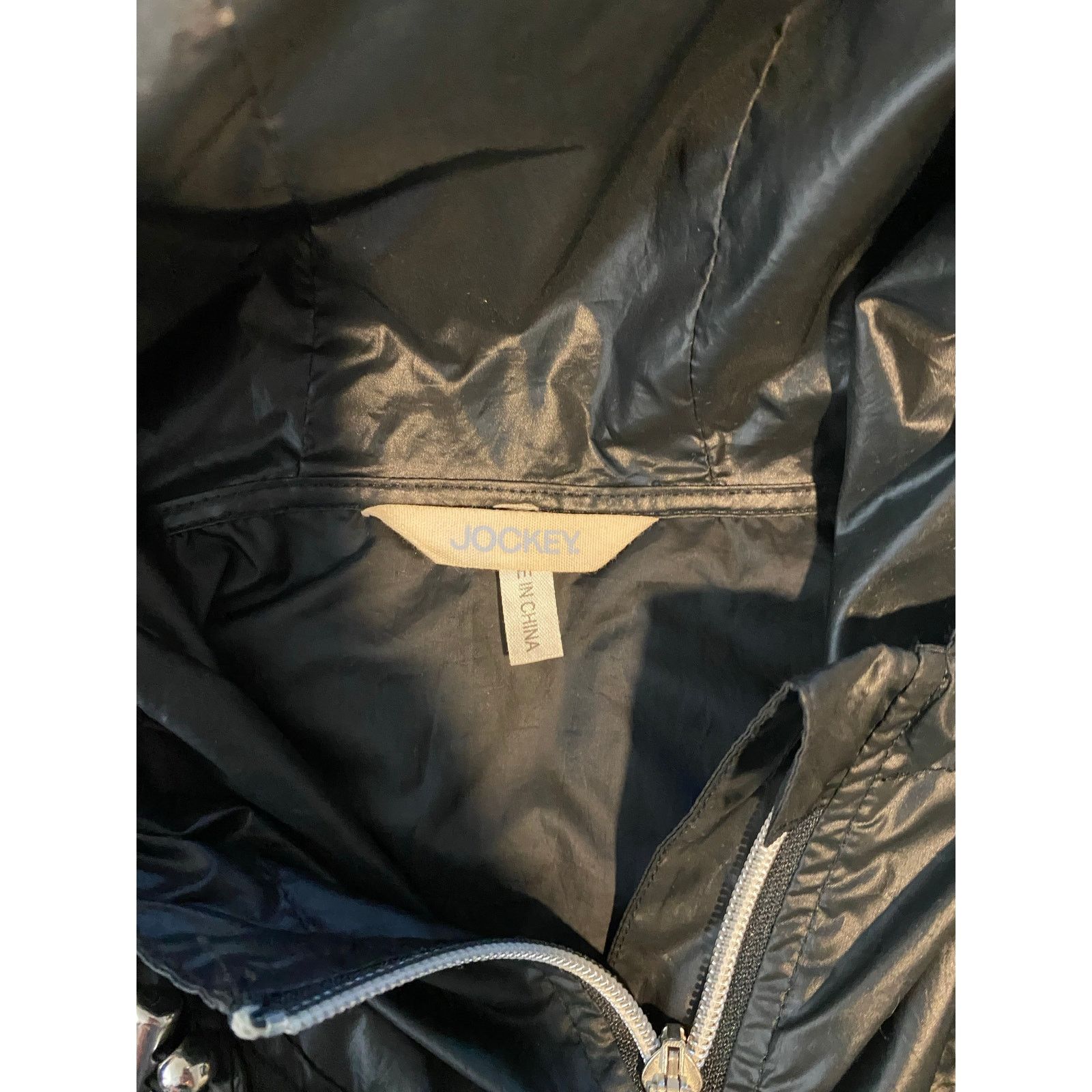 Jockey Jockey Women's Black Long Rain Slicker Coat, Size M Size M / US 6-8 / IT 42-44 - 5 Thumbnail