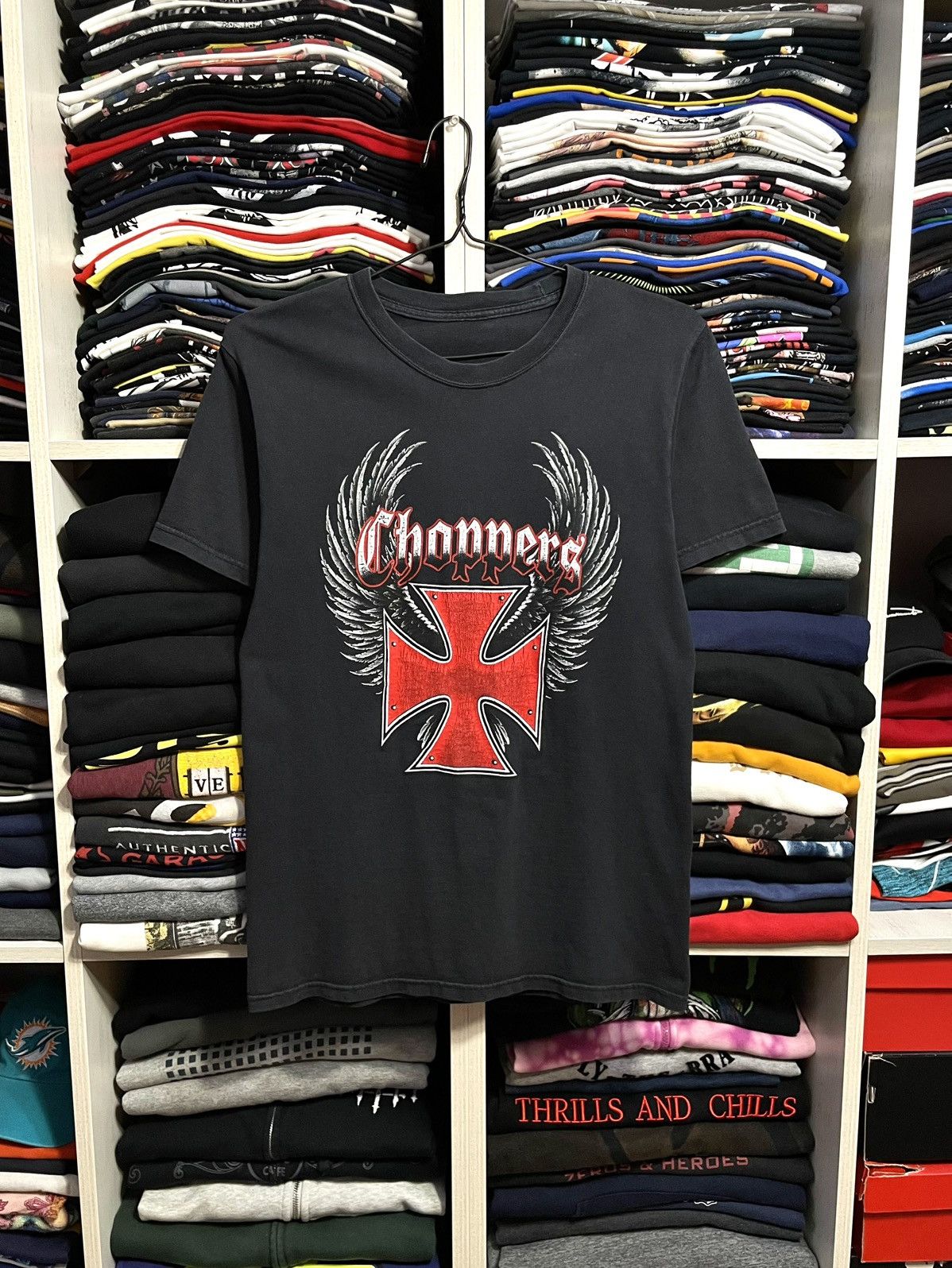 West Coast Choppers Vintage Y2K West Coast Choppers Style Affliction T-Shirt Size US S / EU 44-46 / 1 - 2 Thumbnail