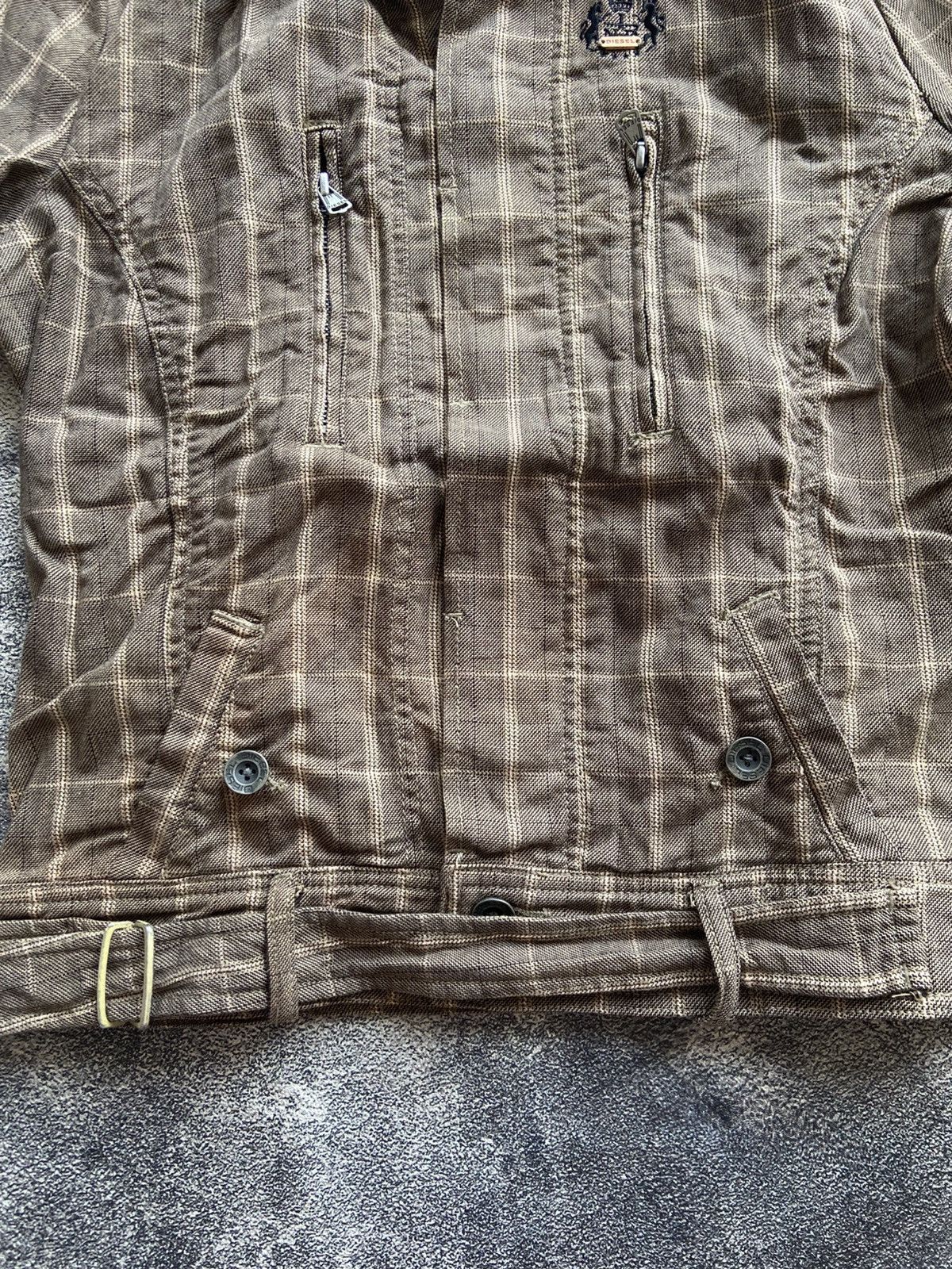 Diesel DIESEL ARCHIVE JACKET ZIPPER PUNK STYLE Size US S / EU 44-46 / 1 - 13 Thumbnail