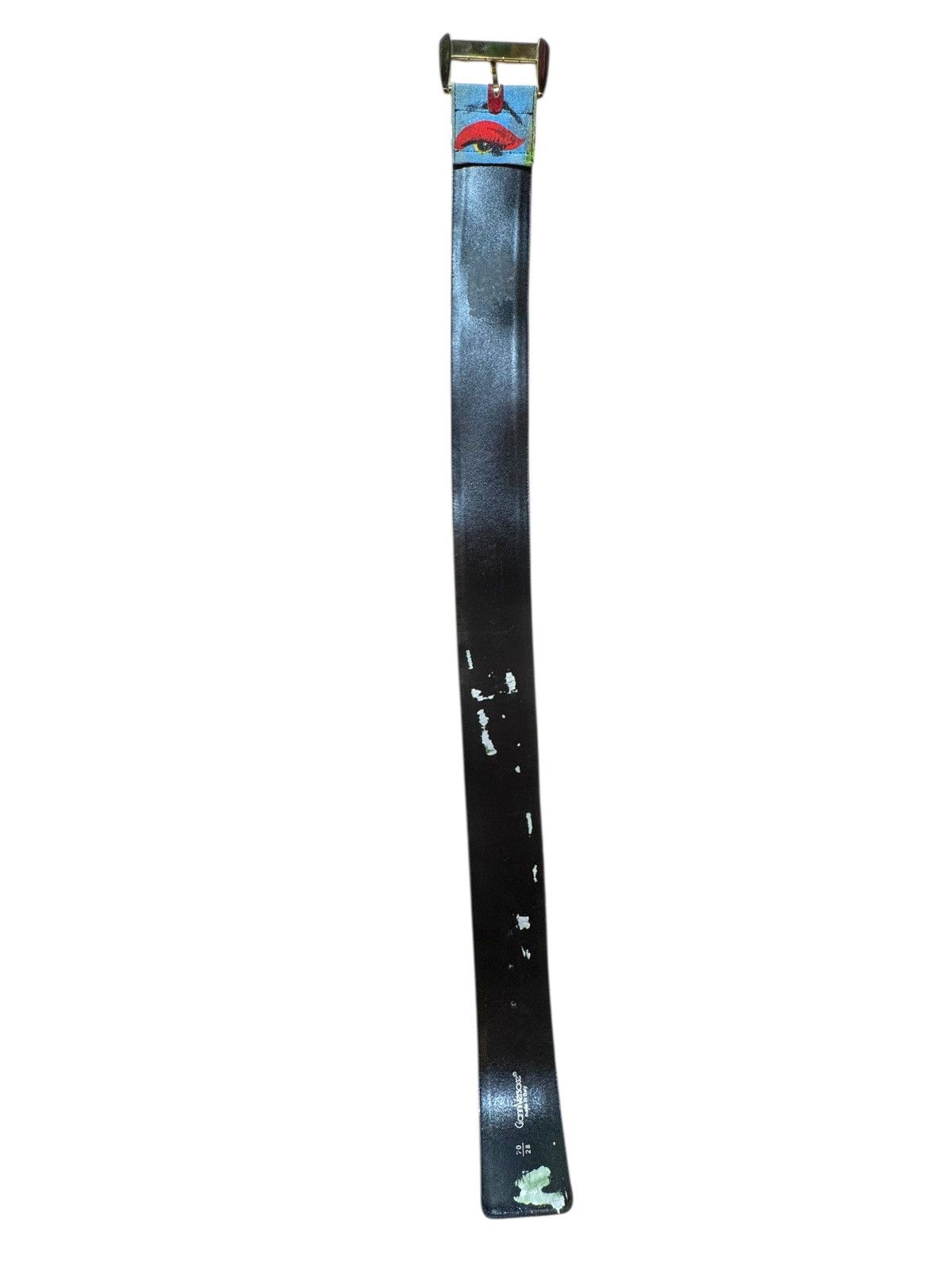 Versace Vintage Gianni Versace Pop Art Belt –M. Monroe & James Dean Size ONE SIZE - 10 Thumbnail