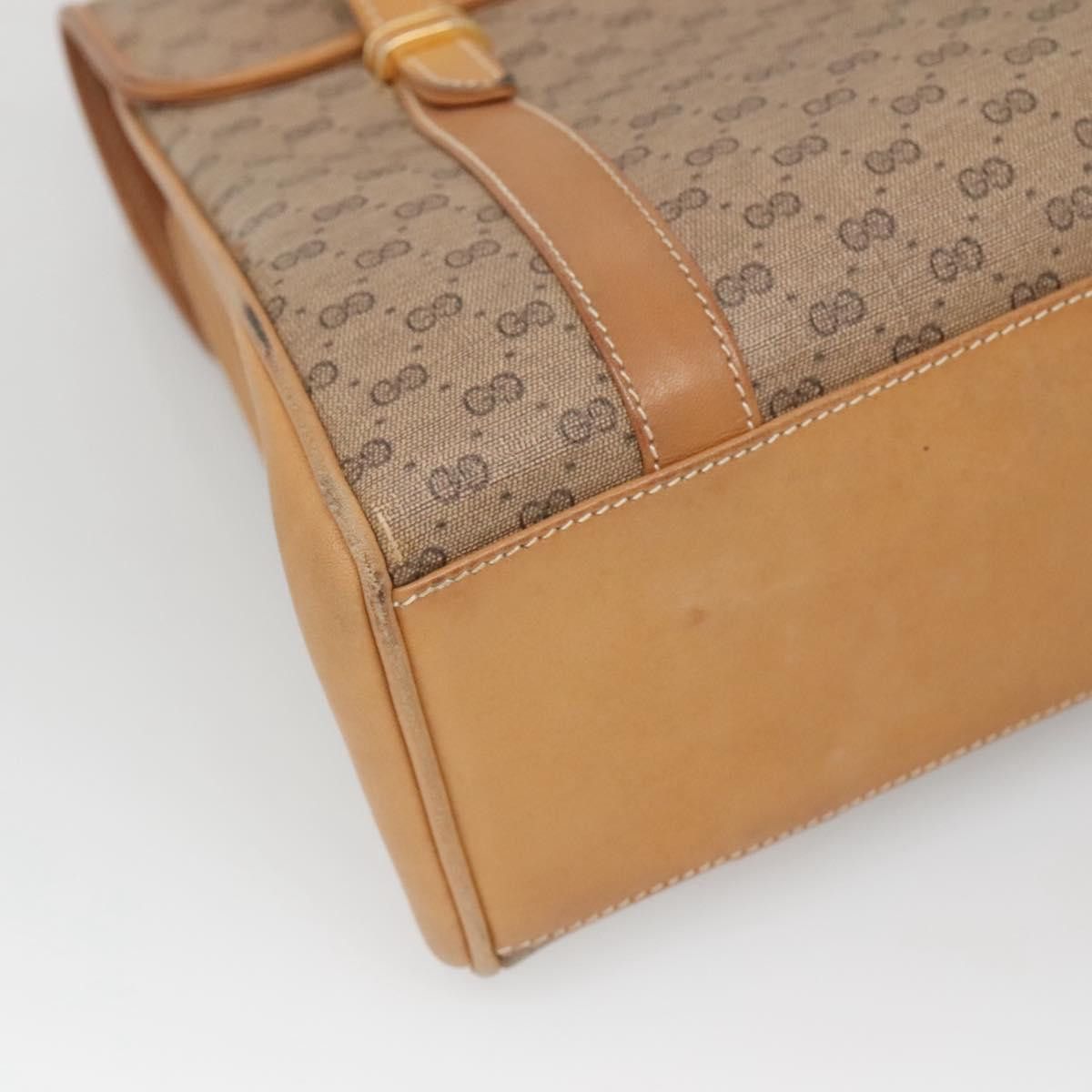 Gucci GUCCI Micro GG Supreme Hand Bag Pvc Beige Gold 000 46 000 46 Size ONE SIZE - 13 Thumbnail