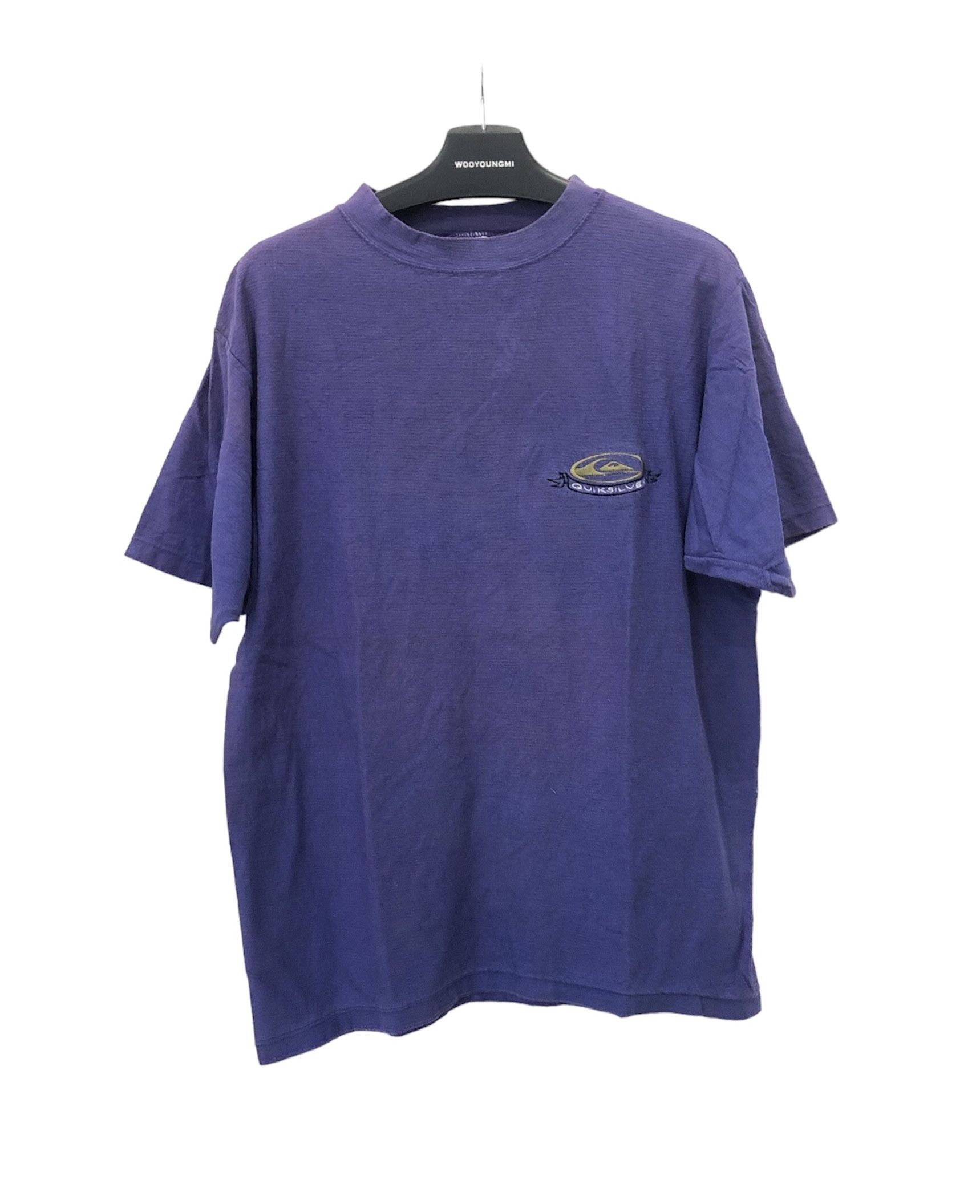 Quiksilver Vintage 90s Quiksilver Internationale Stripe Tee Size US M / EU 48-50 / 2 - 1 Thumbnail