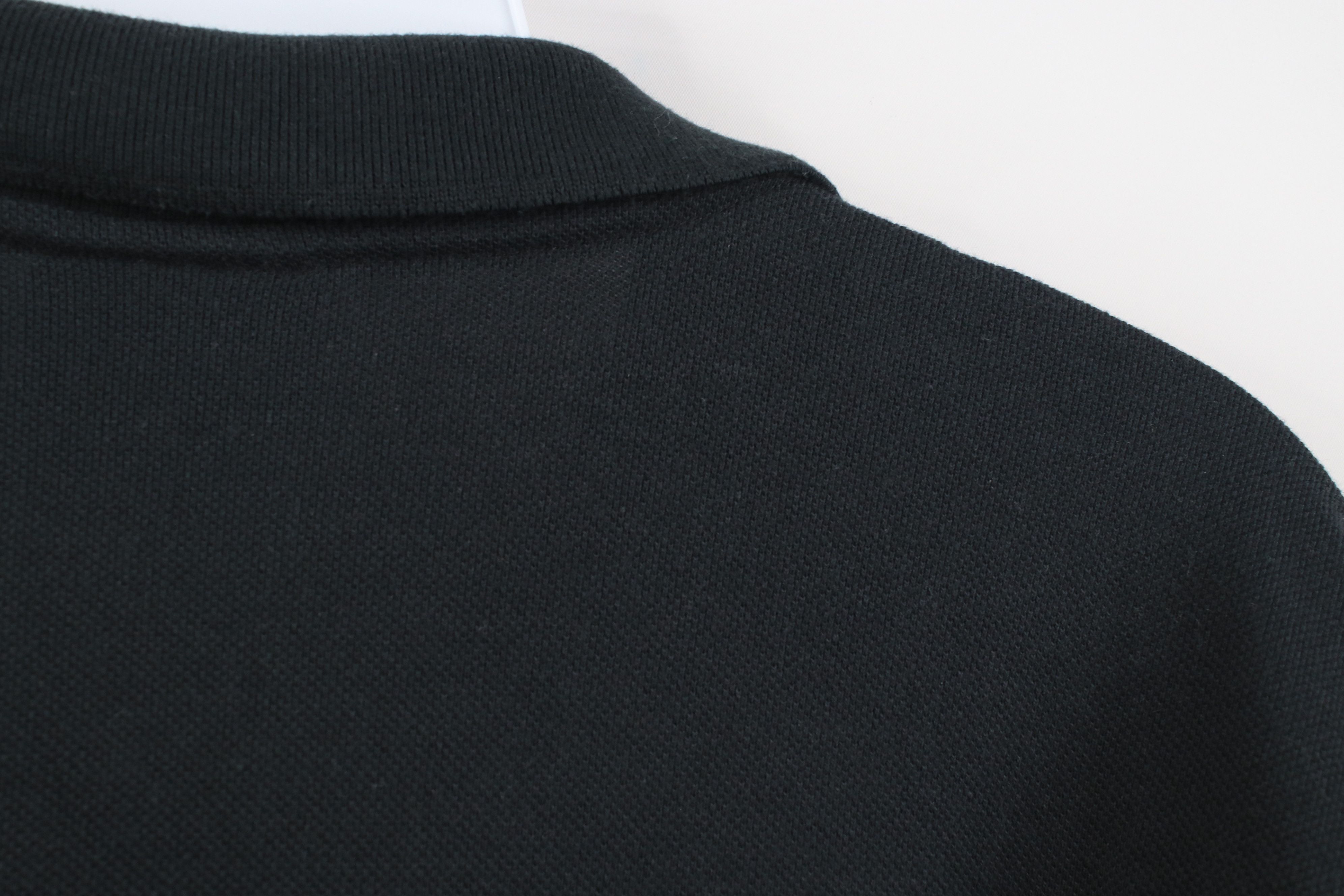 Vintage Vintage 90s Streetwear Pique Knit Golf Polo Shirt Black Size US XL / EU 56 / 4 - 10 Thumbnail