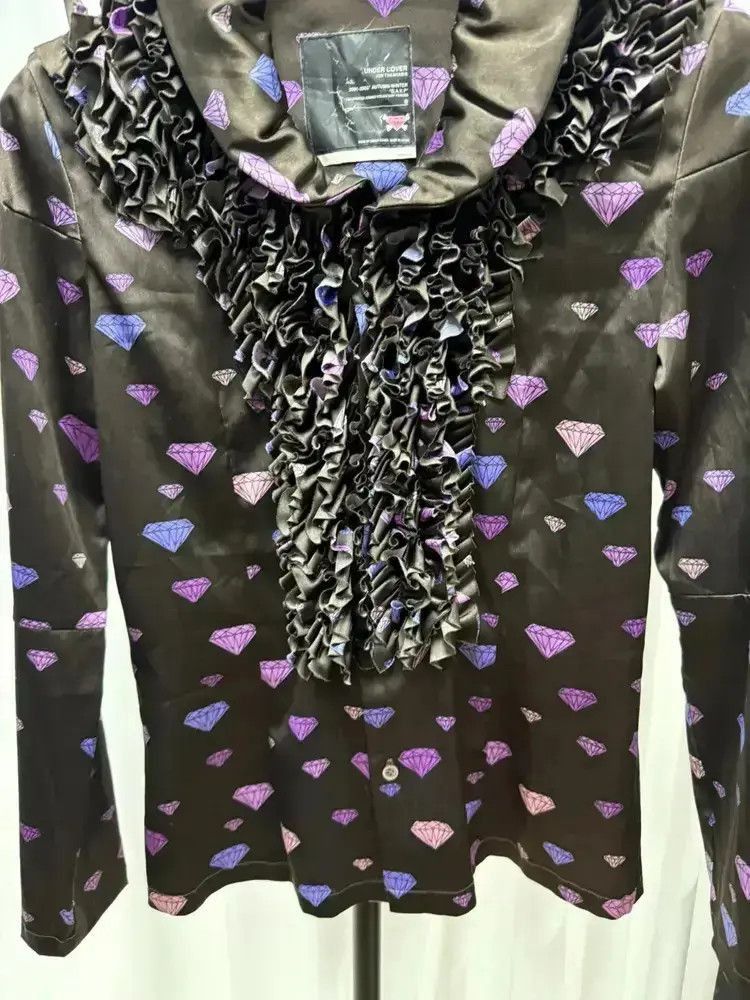Undercover Undercover 01AW Diamond Print Shirt Size US M / EU 48-50 / 2 - 3 Thumbnail
