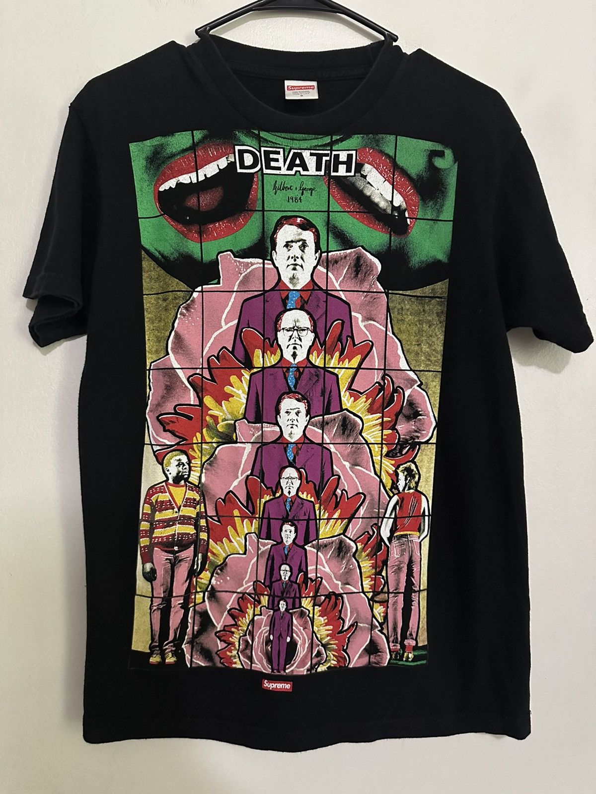 Supreme Supreme Gilbert & George Death Tee Size US S / EU 44-46 / 1 - 1 Thumbnail