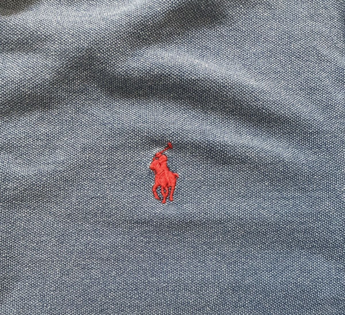 Polo Ralph Lauren Vintage Ralph Lauren Indigo Wash Polo Size US L / EU 52-54 / 3 - 3 Thumbnail