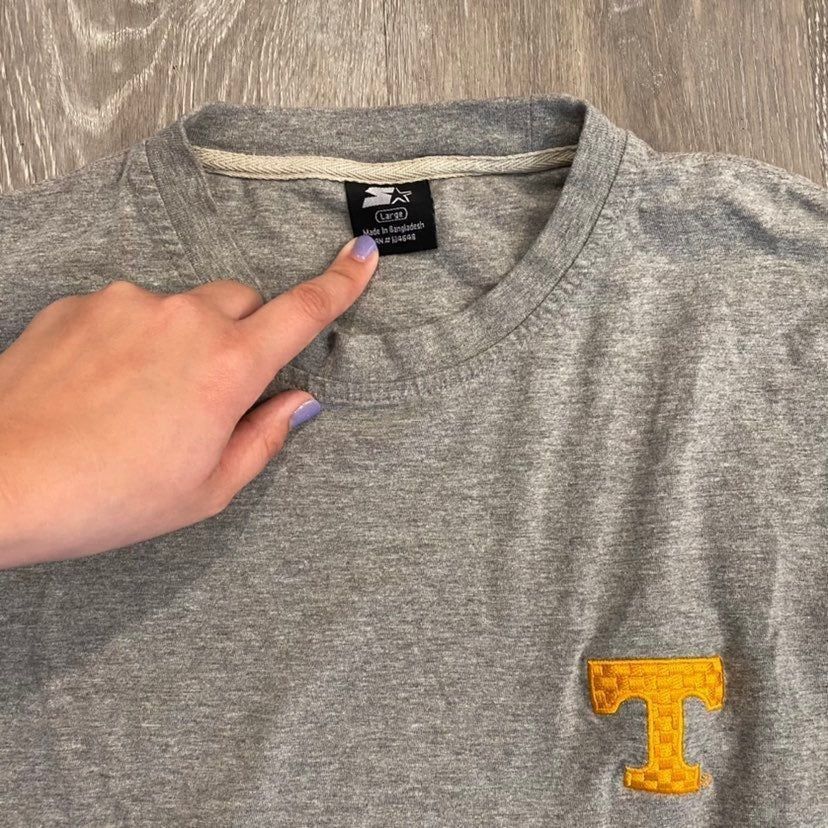 Starter Starter Tennessee Grey Tee Shirt Men Large Bin J-30 Size US L / EU 52-54 / 3 - 2 Thumbnail