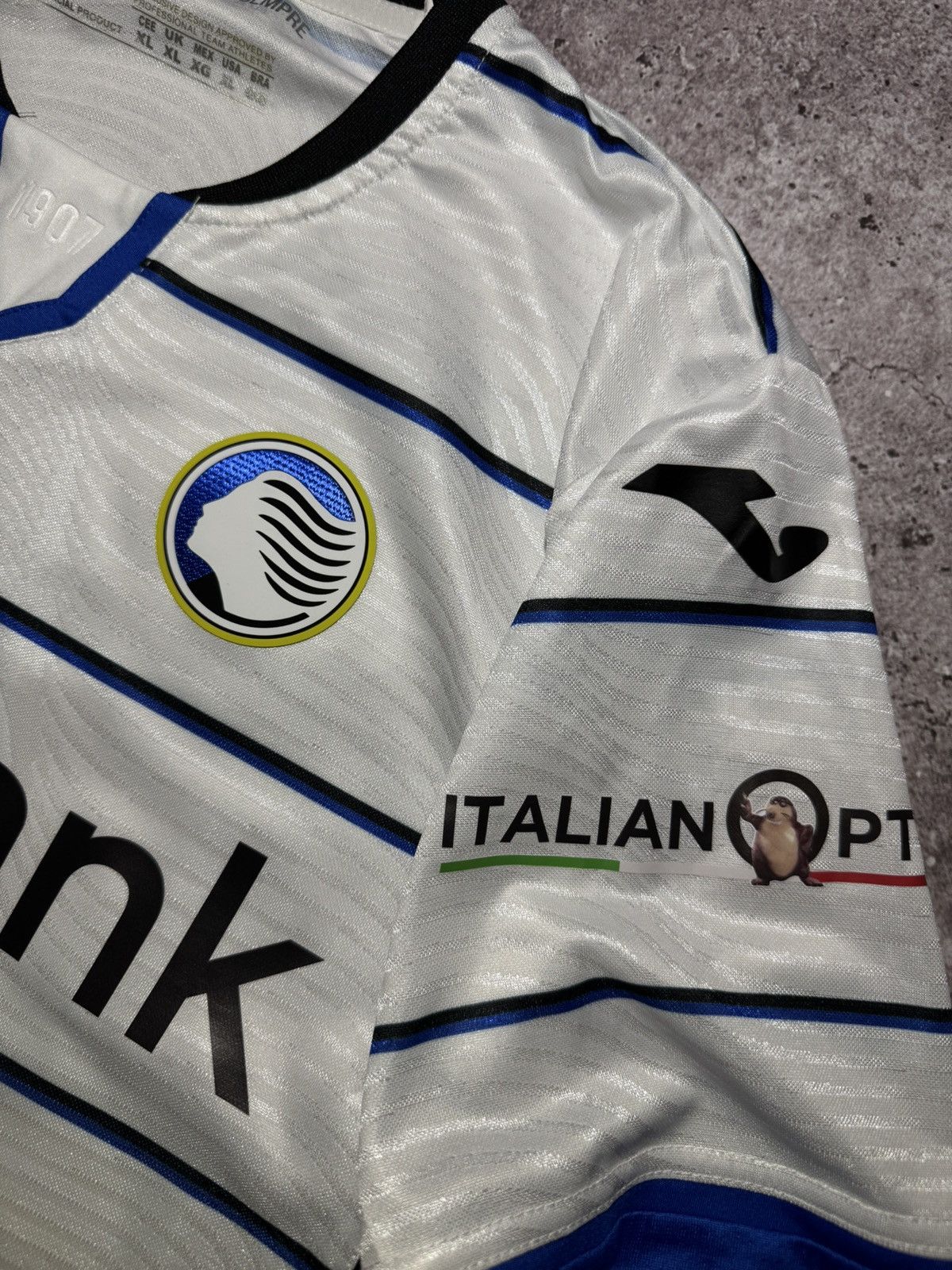 Joma × Vintage Atalanta Bergamo 2023/2024 Joma Football Shirt Soccer Jersey Size US XL / EU 56 / 4 - 3 Thumbnail