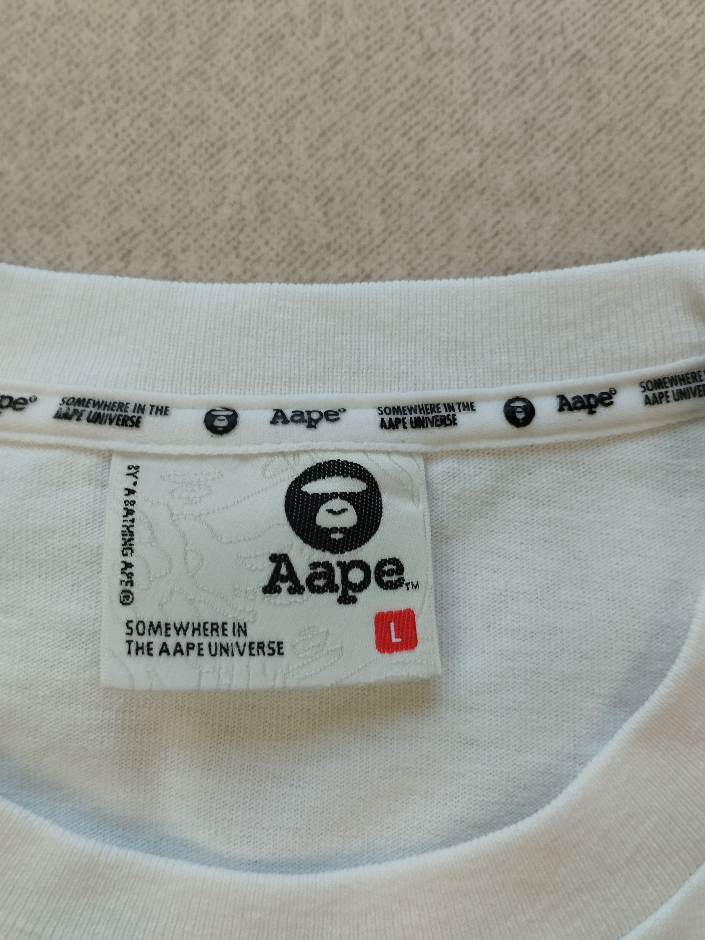 Aape Aape by A Bathing Ape T Shirt purple camo Size US L / EU 52-54 / 3 - 6 Thumbnail