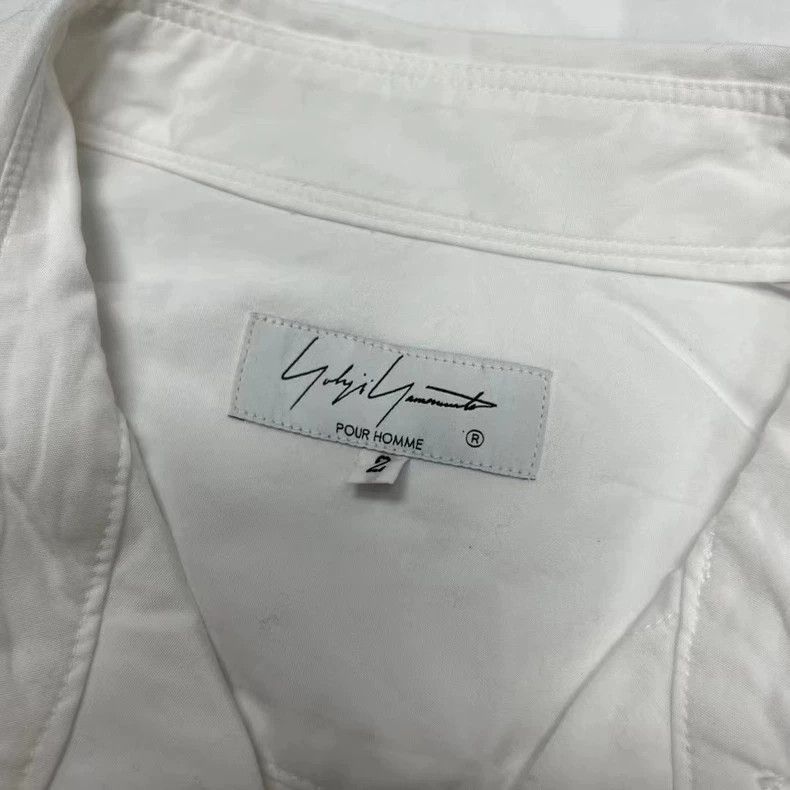 Yohji Yamamoto Yohji Yamamoto 21ss Cotton Button-Adjustable Irregular Pat Size US M / EU 48-50 / 2 - 3 Thumbnail