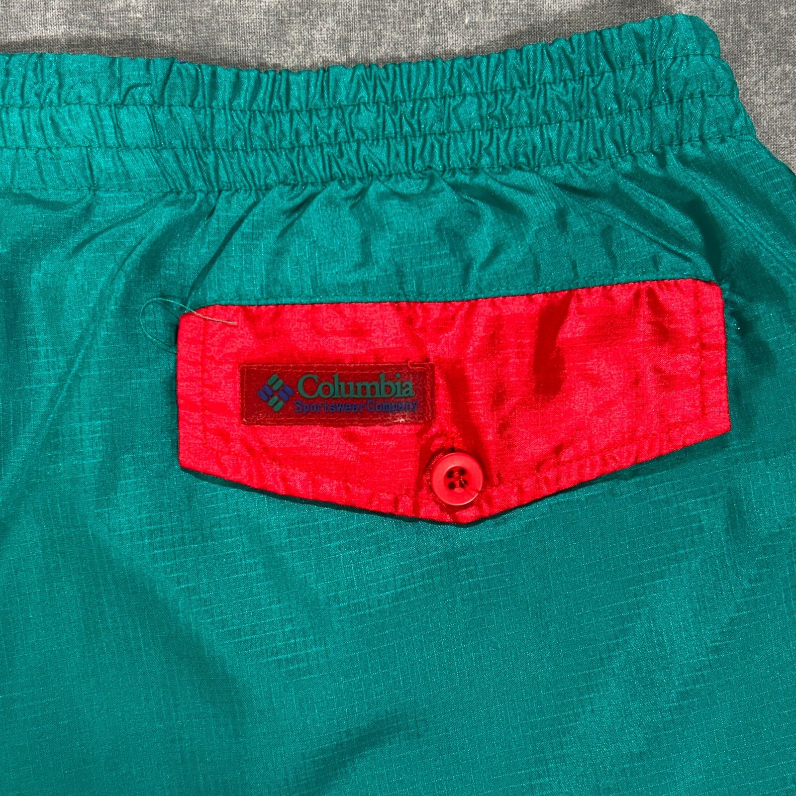 Columbia VTG 90s Columbia ripstop windbreaker retro ski pants mens L Size US 34 / EU 50 - 9 Thumbnail